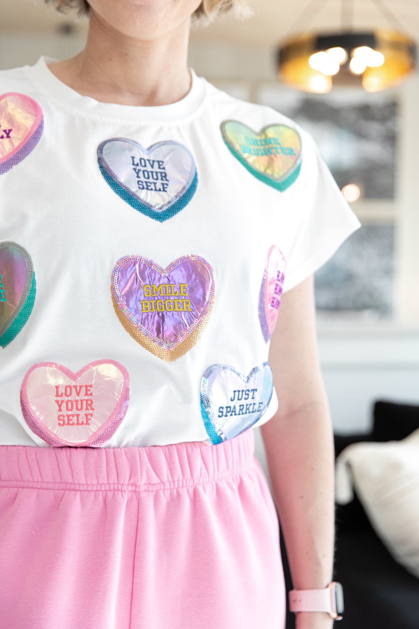 QOS Positive Hearts Tee