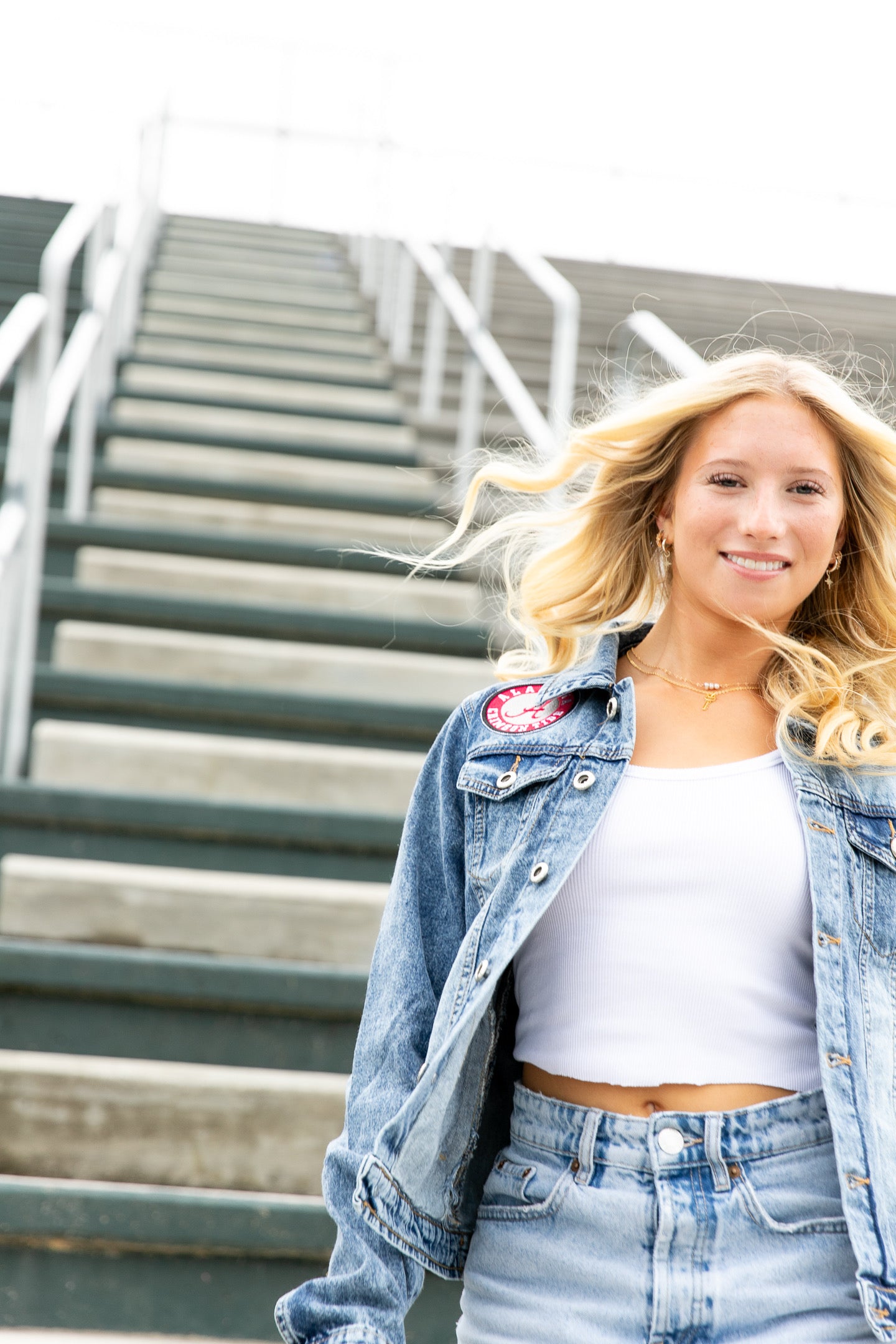 Roll Tide Alabama Custom Denim Jacket - Limited Release
