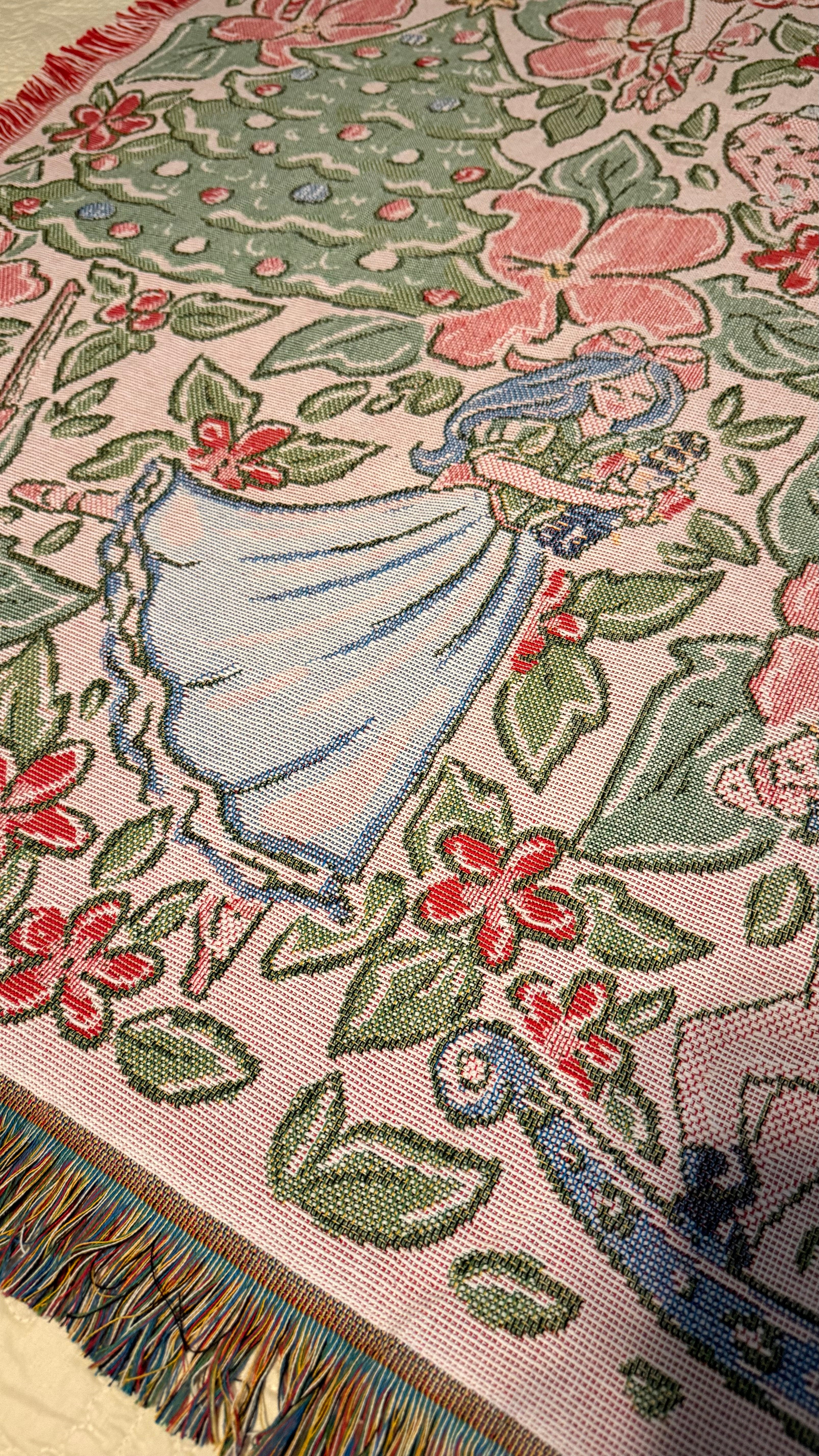 Nutcracker in Bloom Woven Blanket