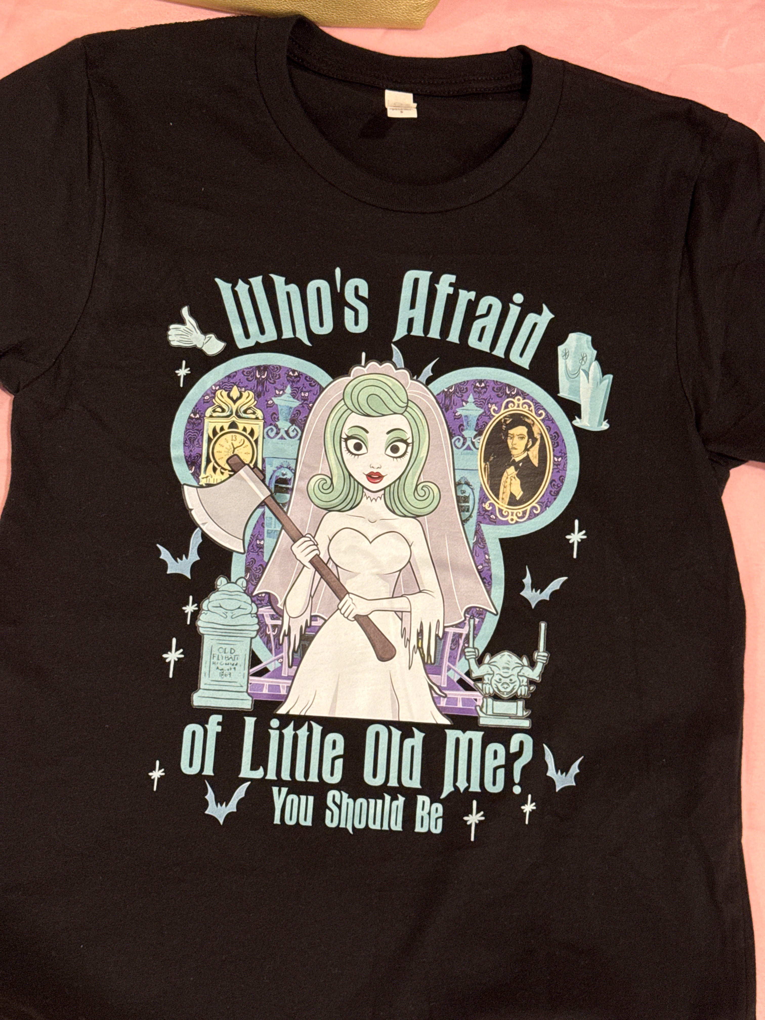 Who’s Afraid Tee – Haunted Bride Edition
