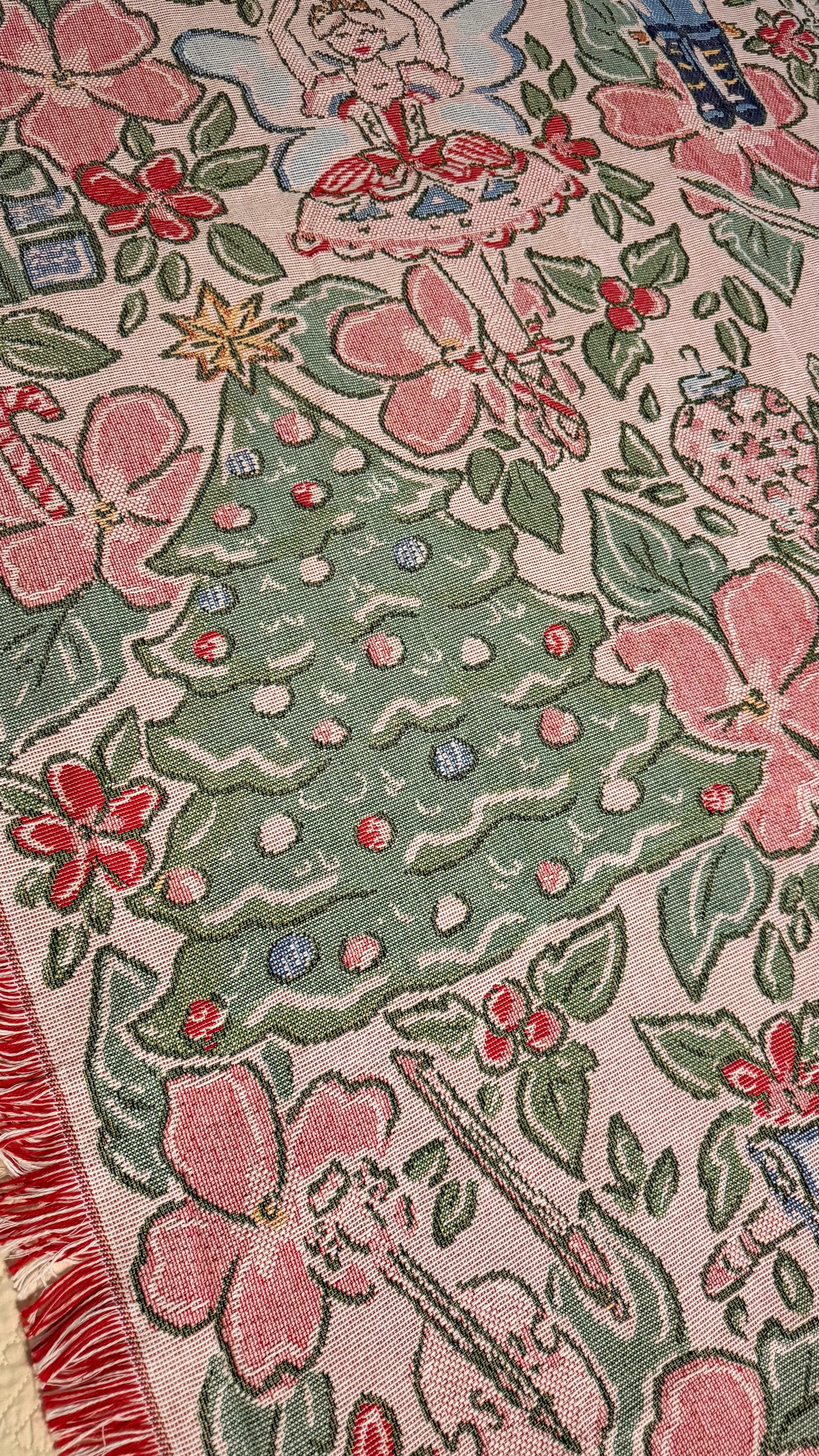 Nutcracker in Bloom Woven Blanket