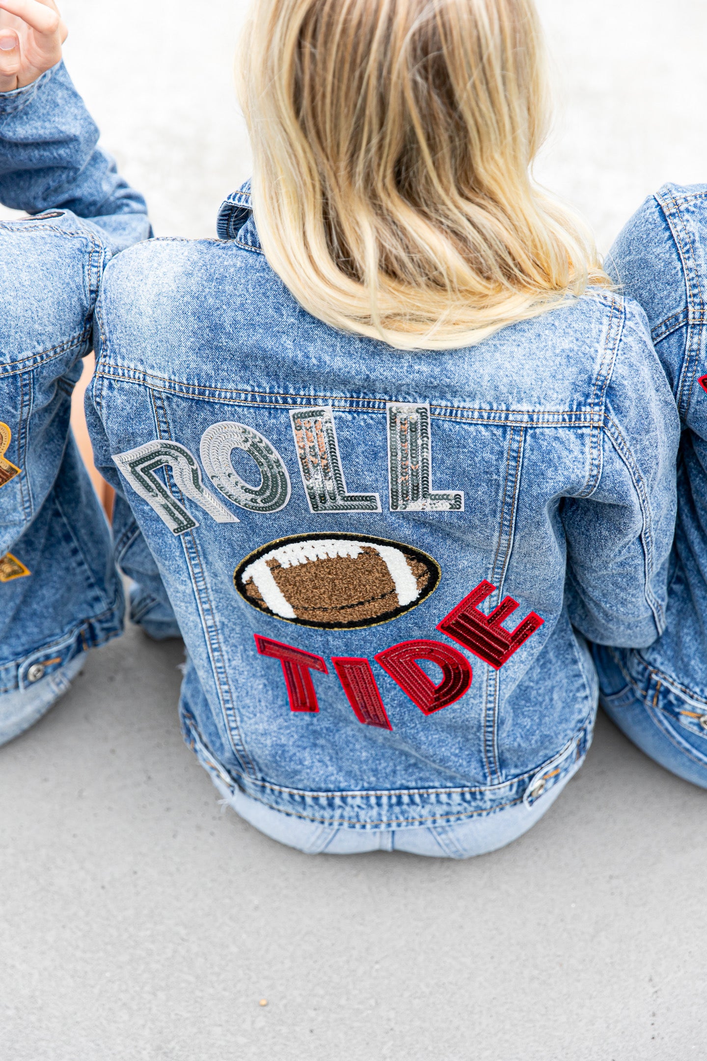 Roll Tide Alabama Custom Denim Jacket - Limited Release