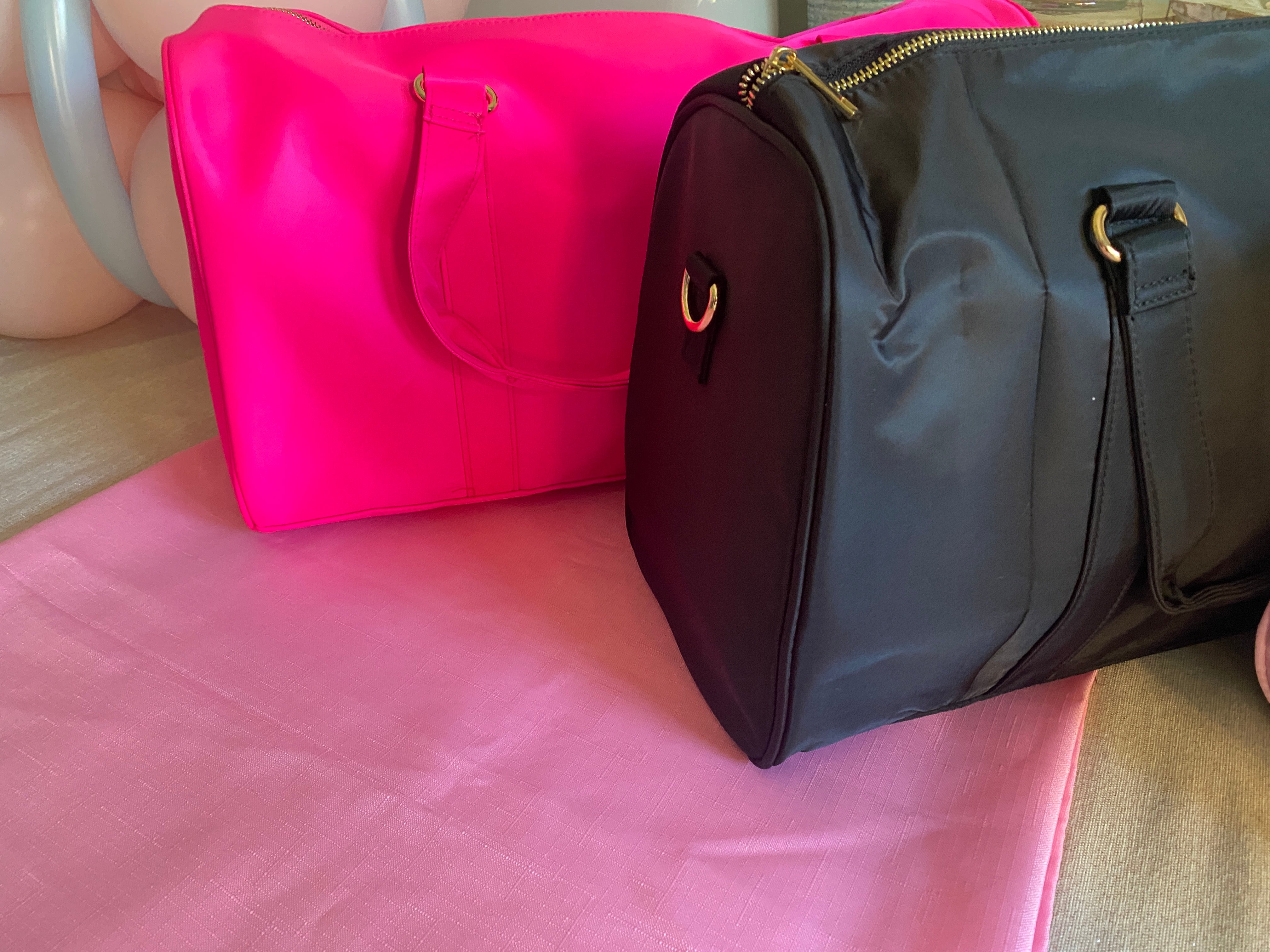 Monogrammed Weekender Duffel Bag