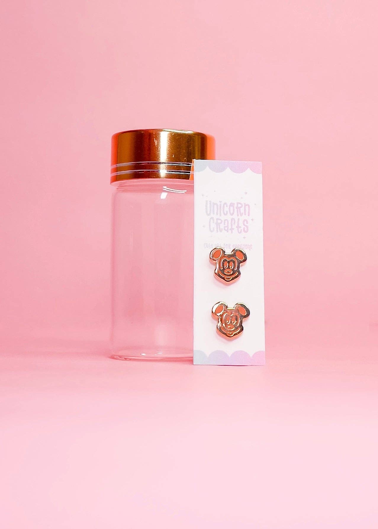 Mouse Waffle Earrings