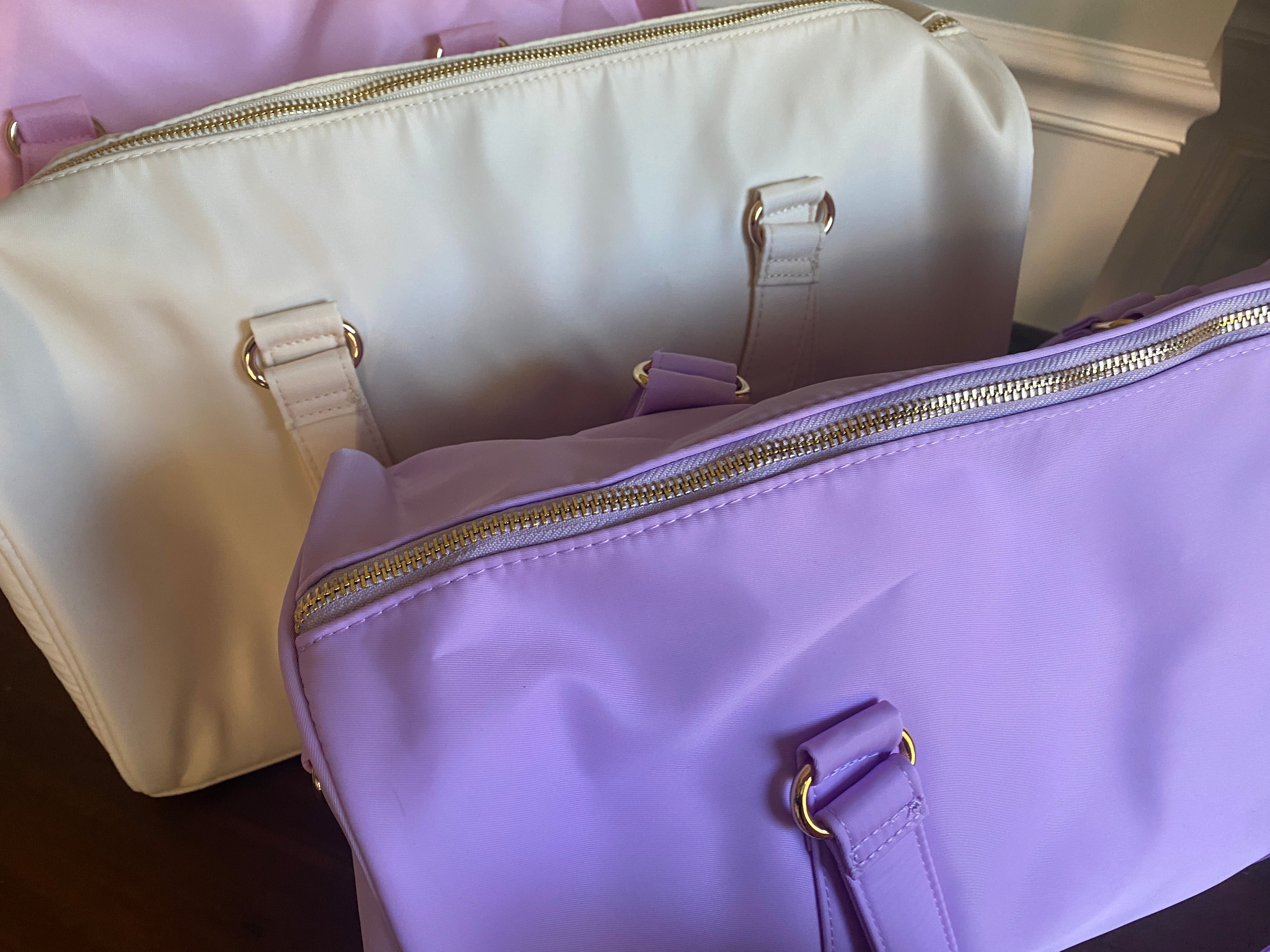 Monogrammed Weekender Duffel Bag