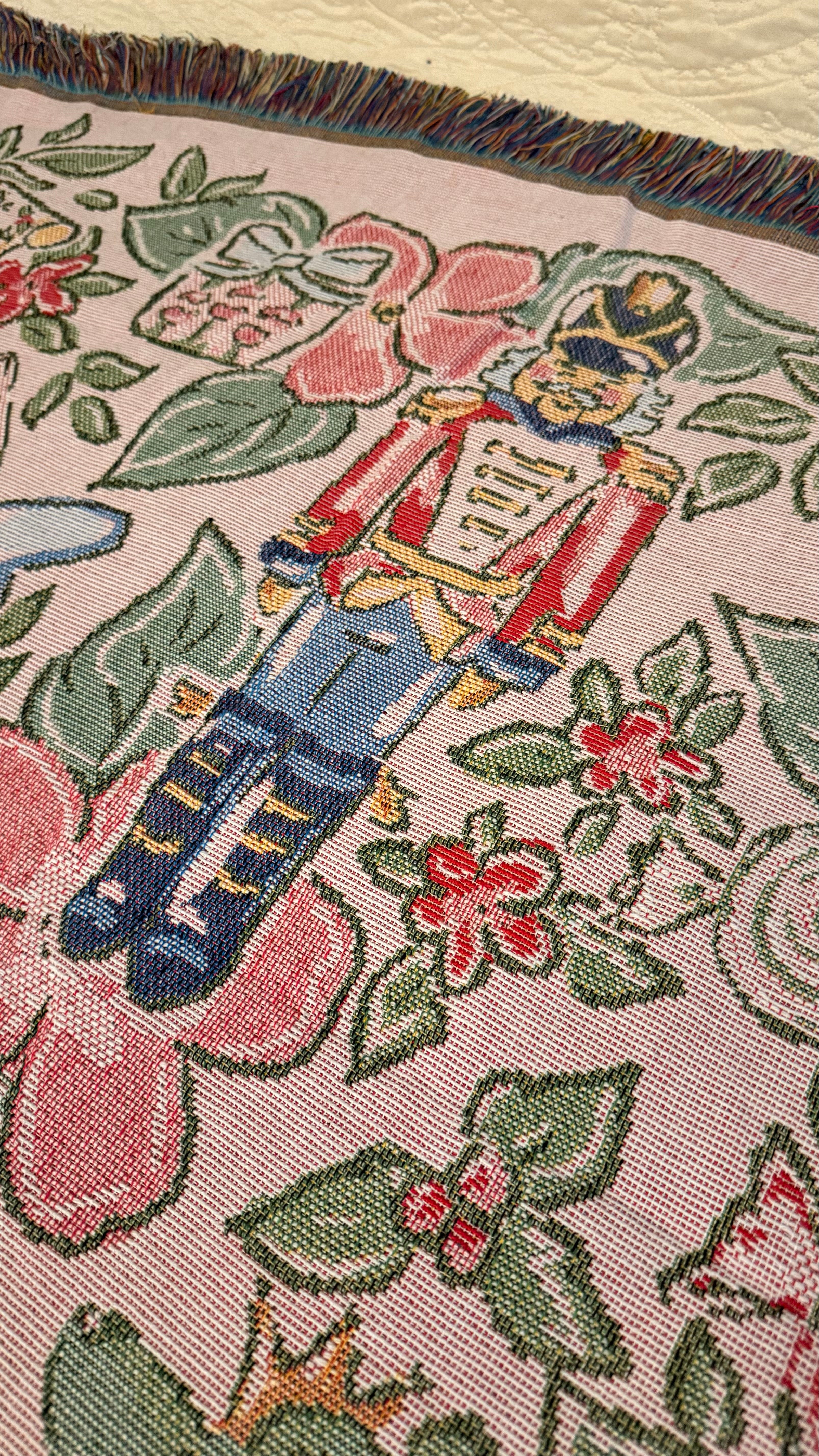 Nutcracker in Bloom Woven Blanket