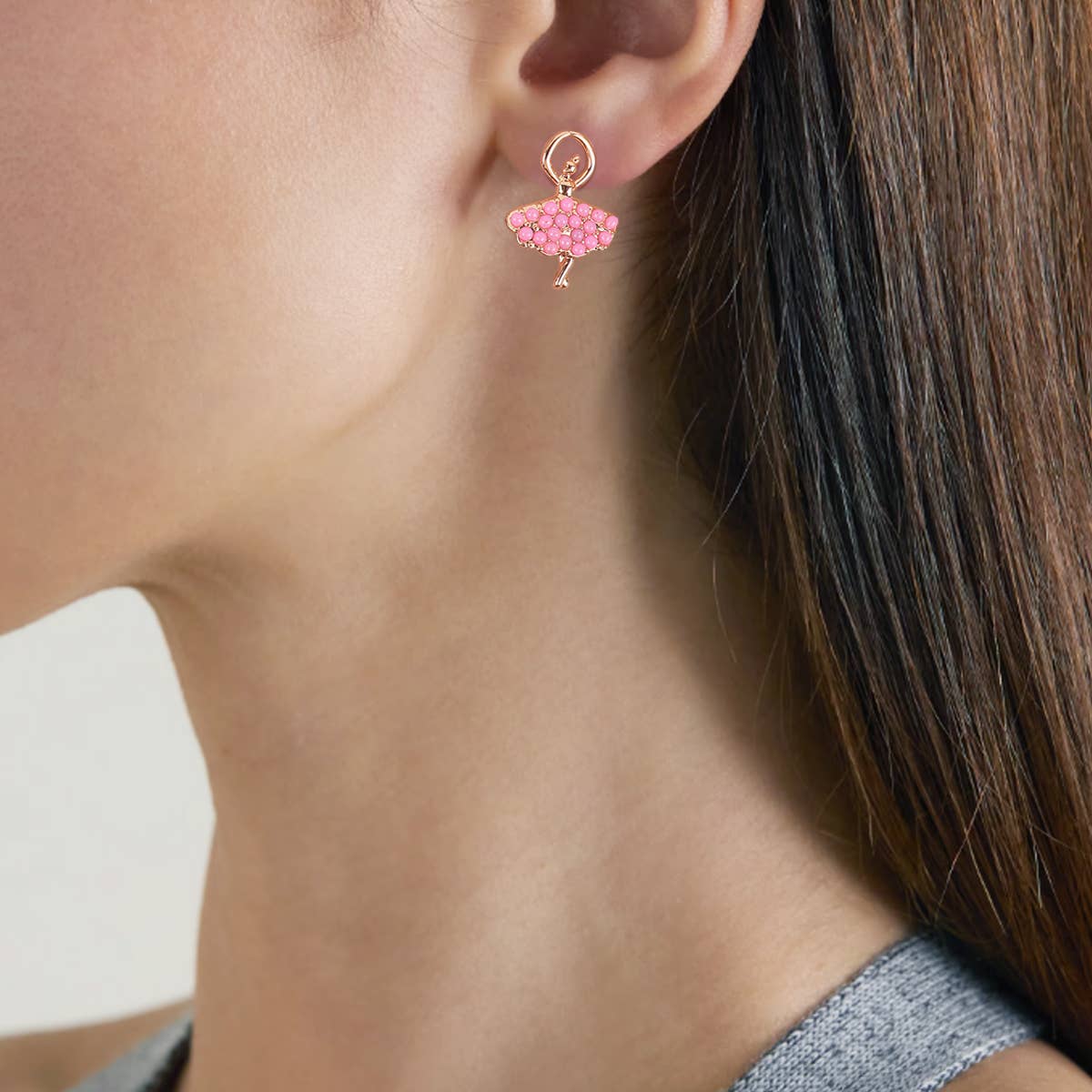 Ballet Stud Earrings