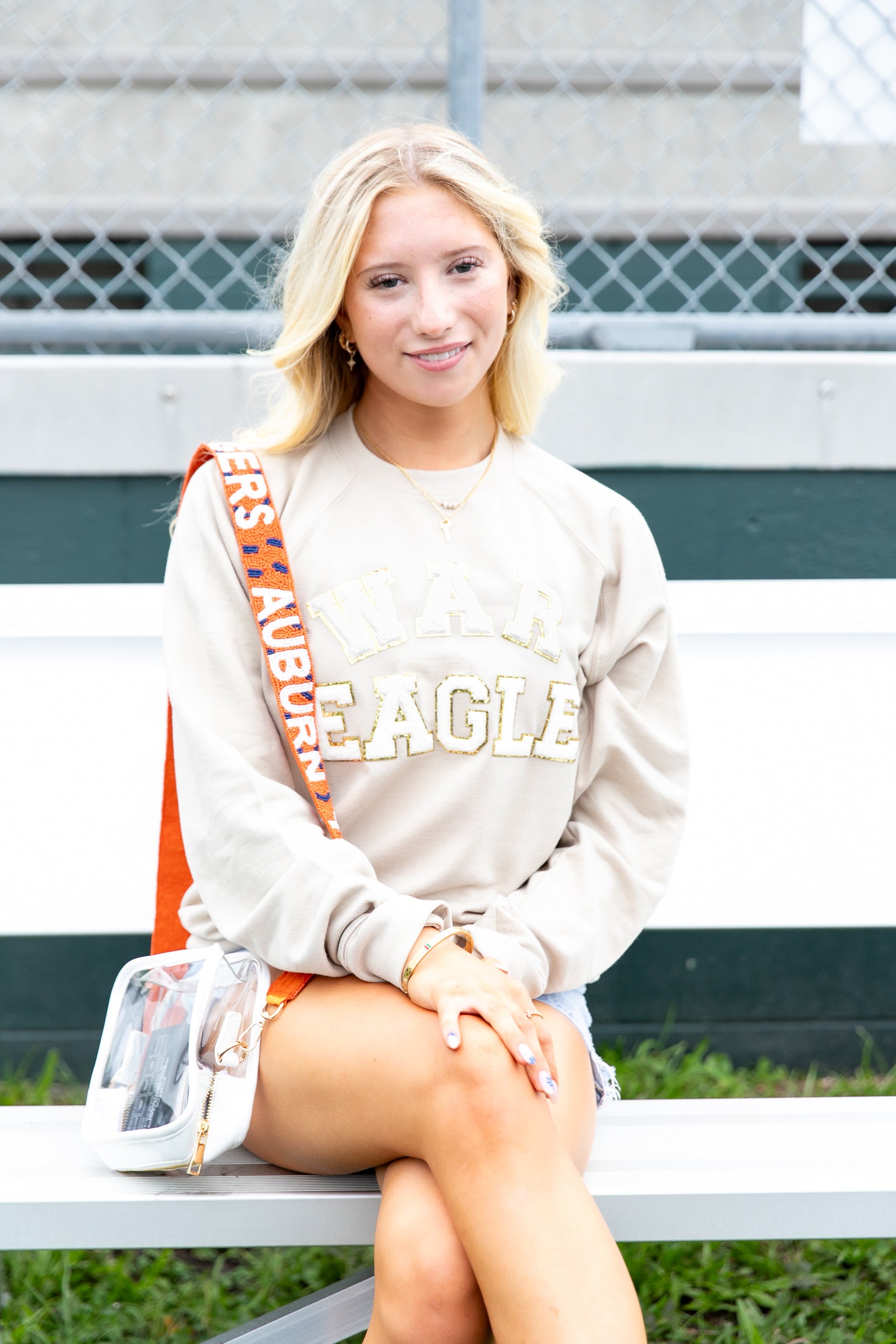 Auburn Tigers Beaded Strap