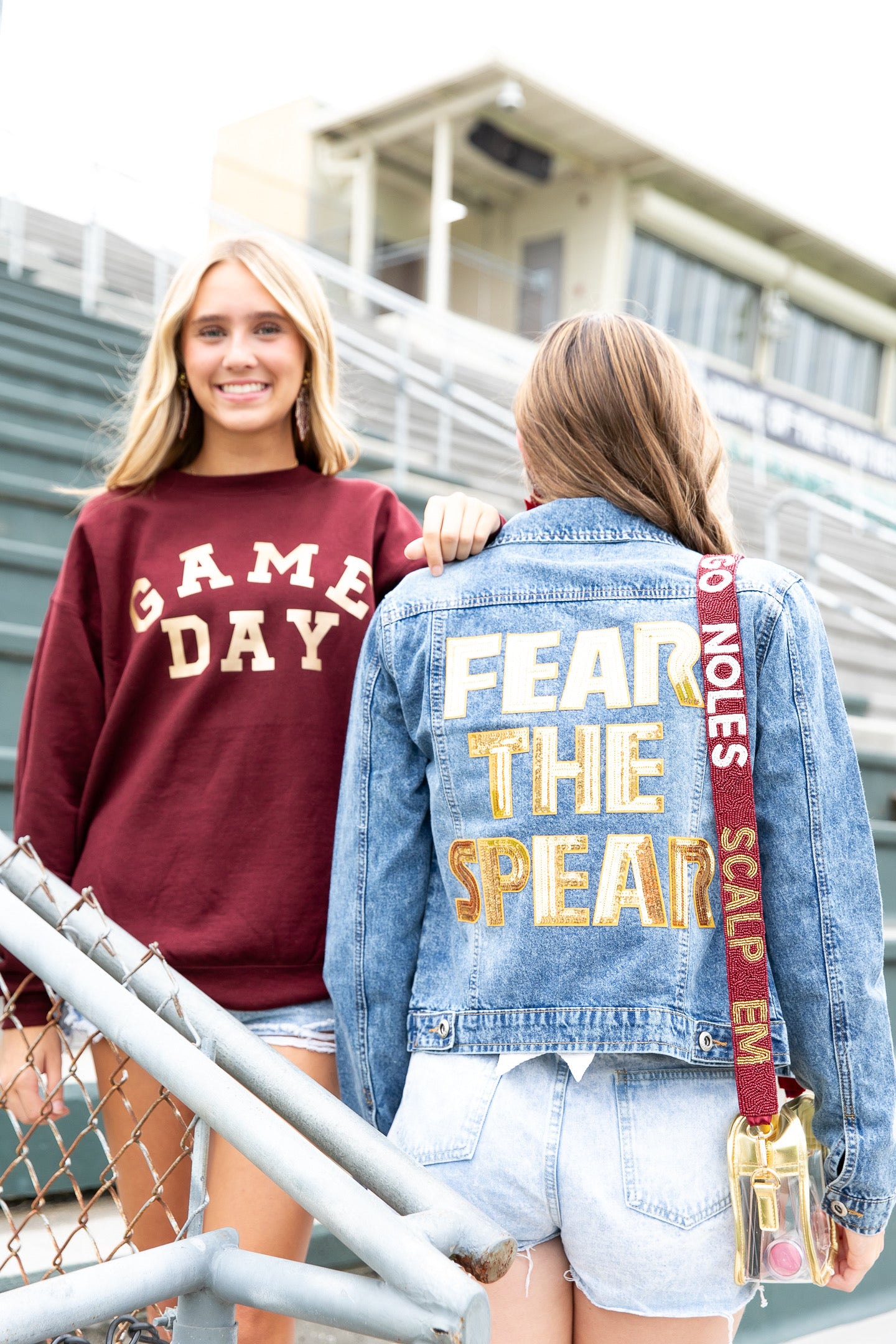 FSU Fear The Spear Custom Denim Jacket - Limited Release