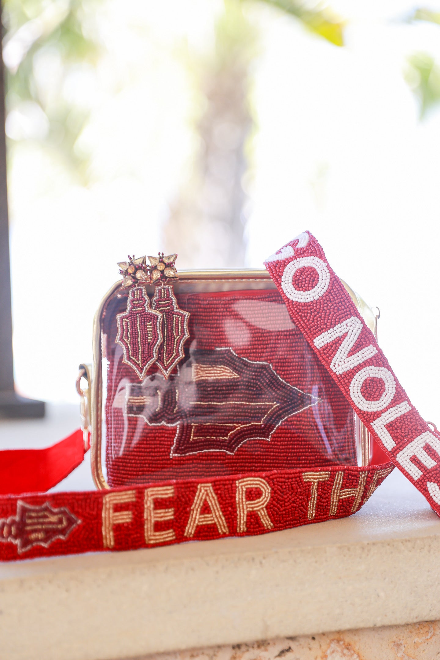 Go Noles FSU Beaded Strap