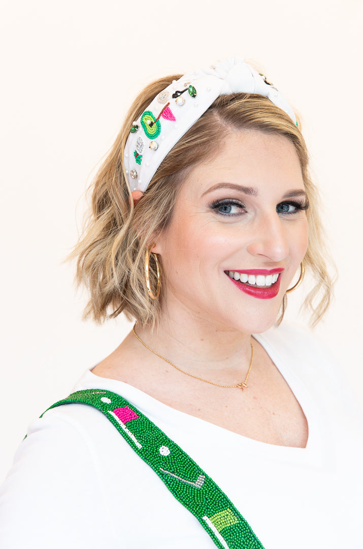 Beaded Golf Purse Strap