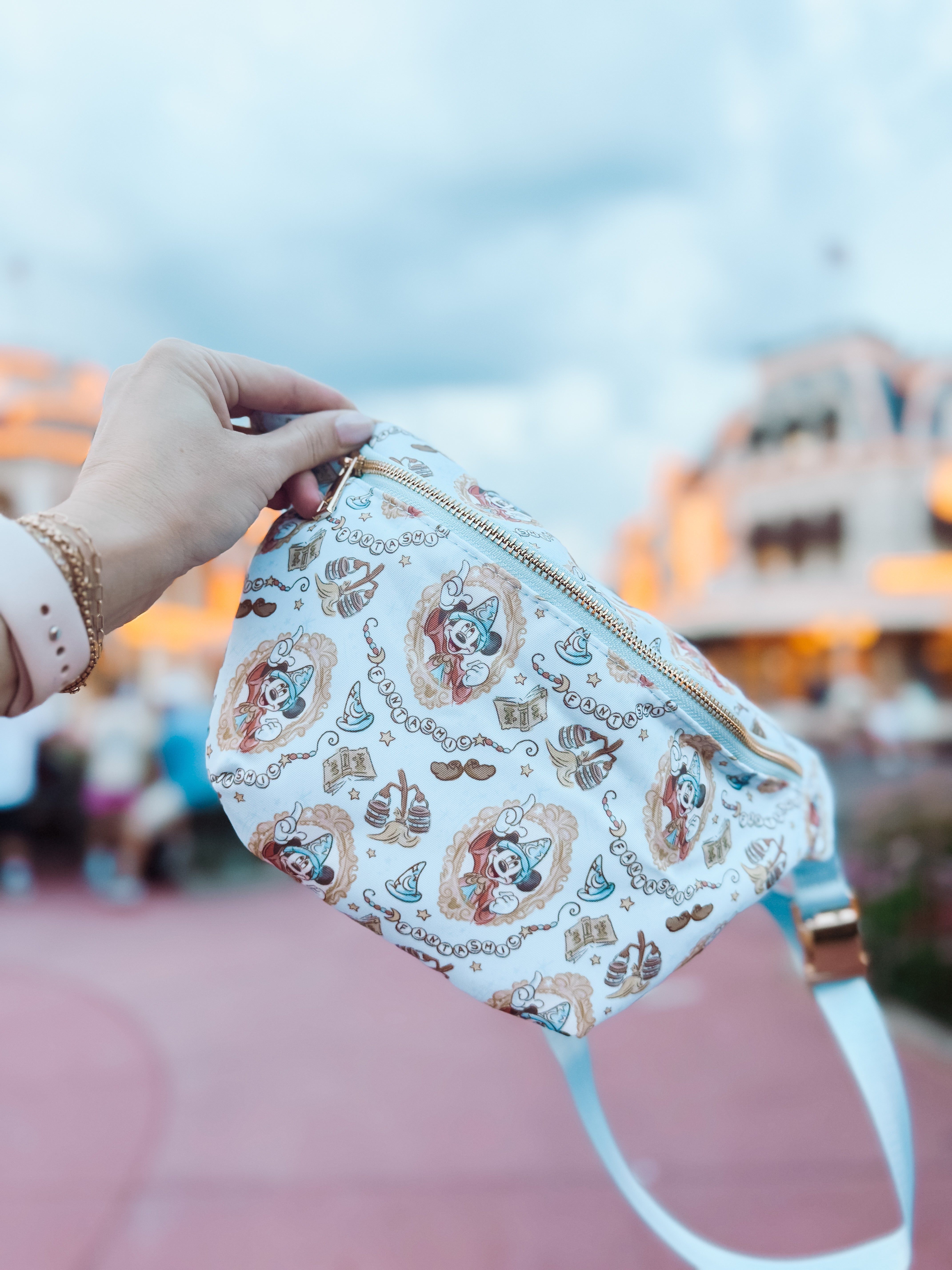 Magical Sorcerer Jumbo Fanny Pack Belt Bag