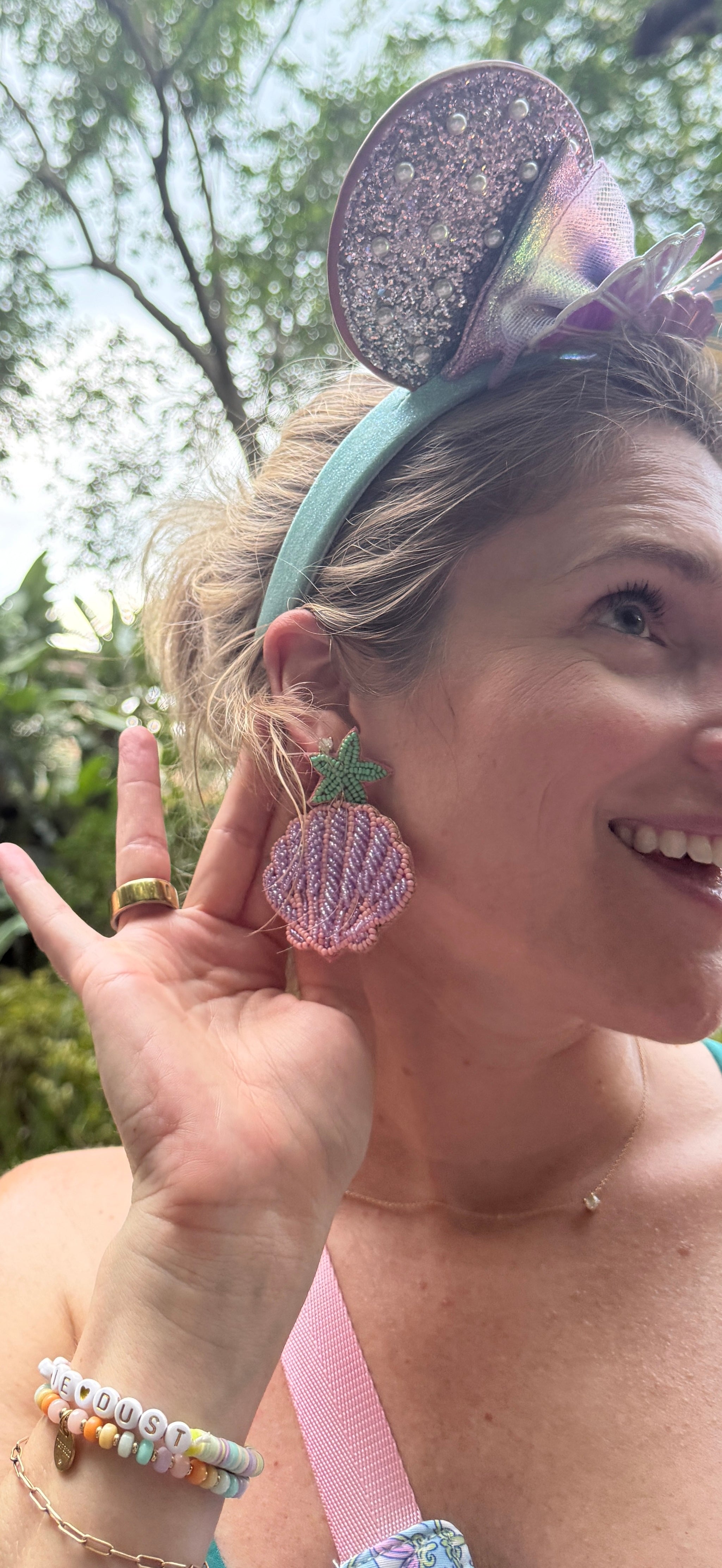 Ariel’s Shell Beaded Earrings