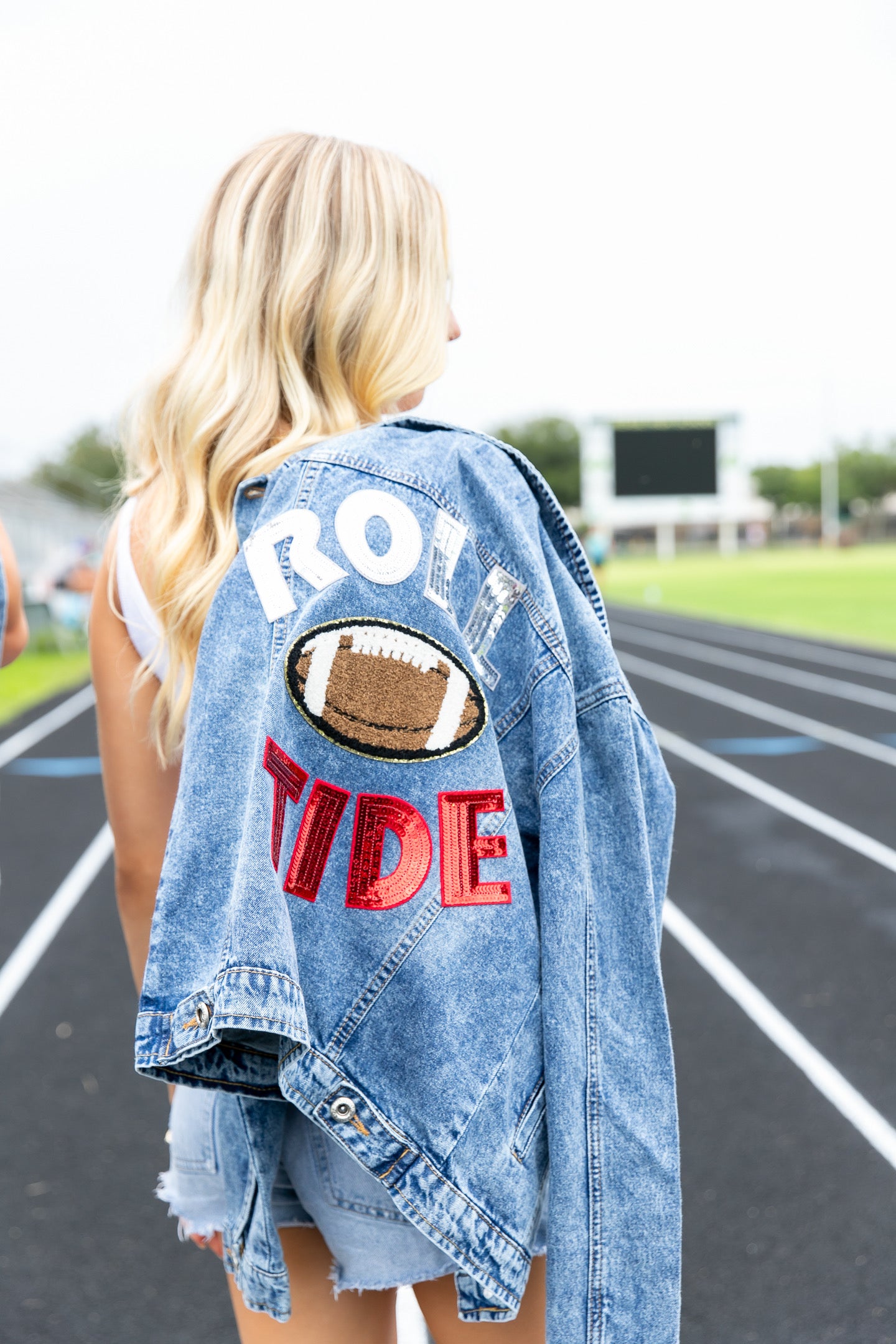 Roll Tide Alabama Custom Denim Jacket - Limited Release