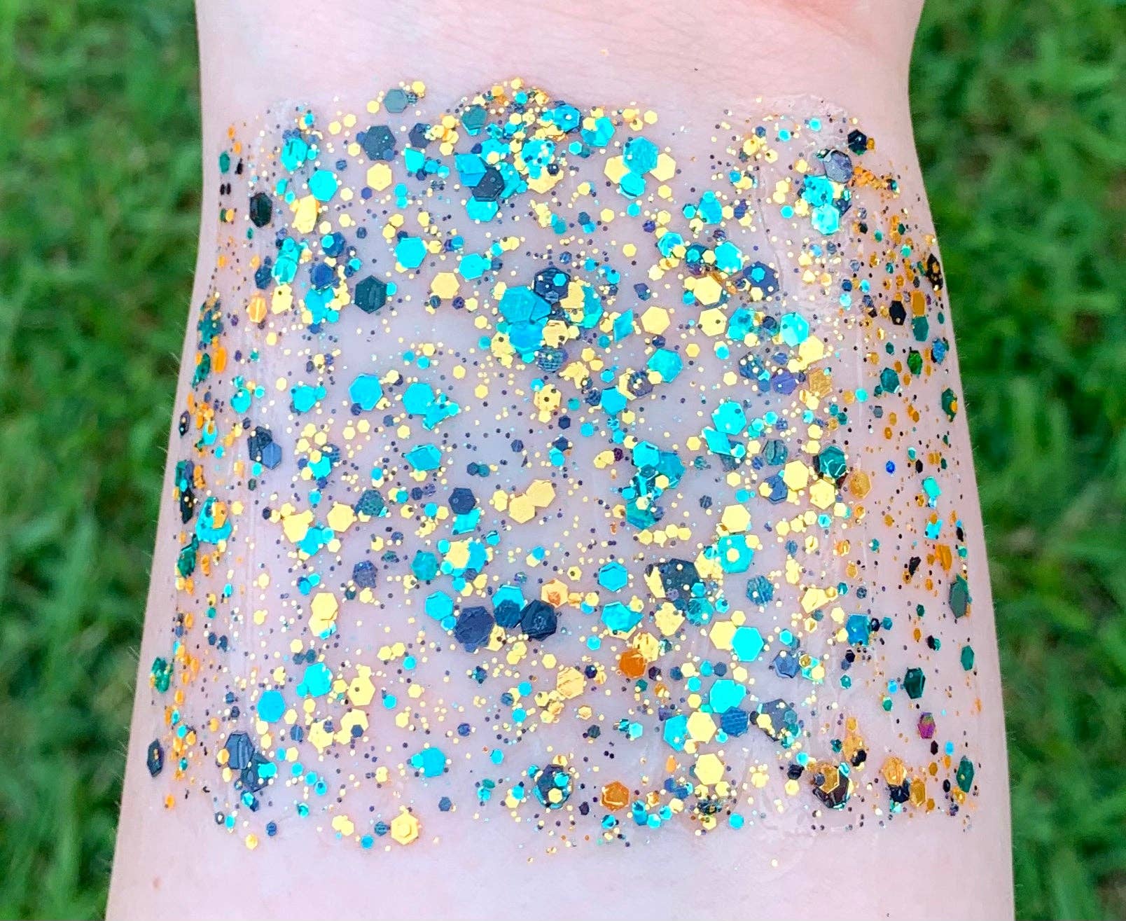 Jacksonville Jaguars Organic Hair/Body/Face Glitter