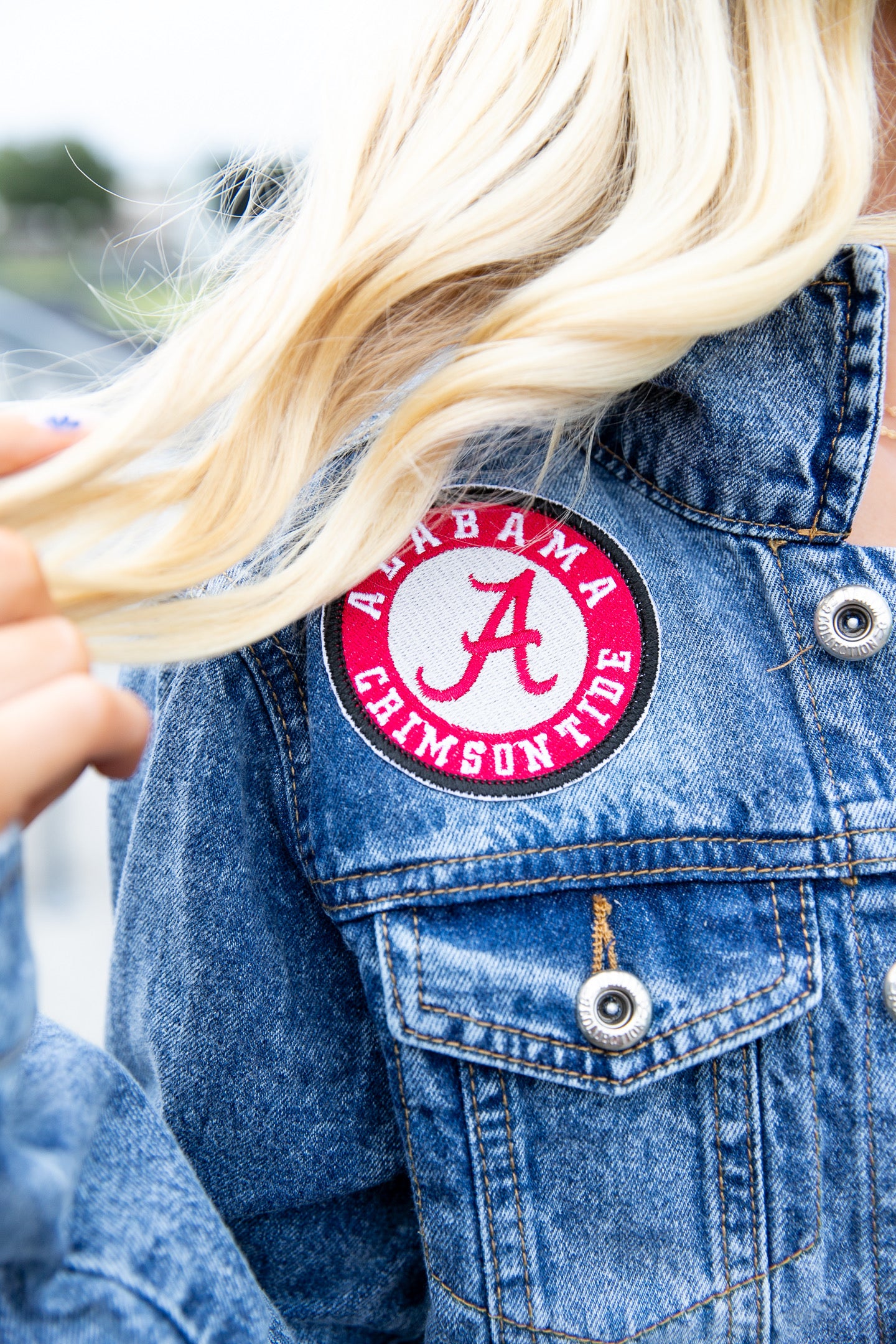 Roll Tide Alabama Custom Denim Jacket - Limited Release