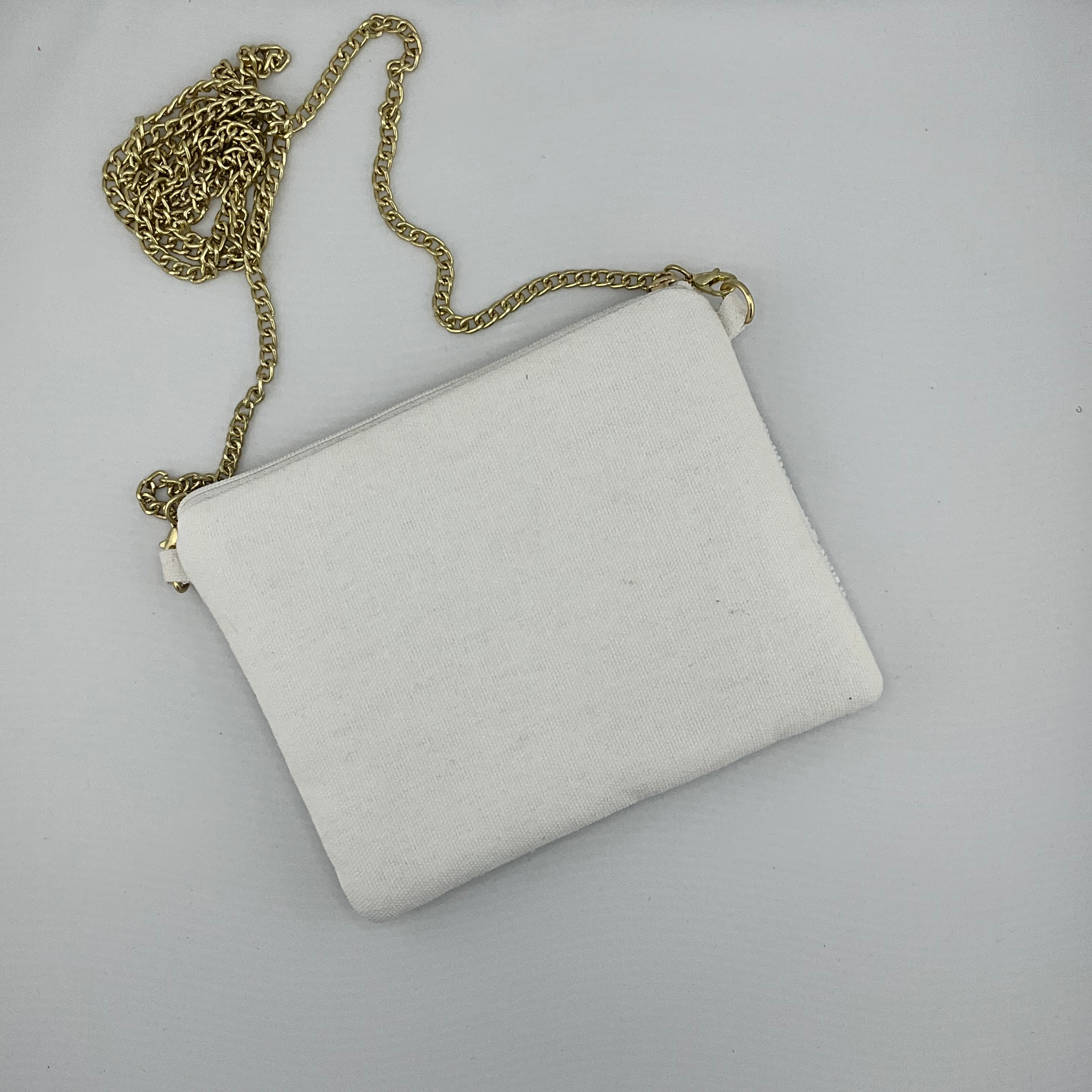 Beaded Georgia Tech Coin Purse