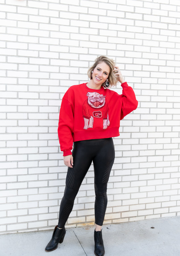 Georgia Dawg Bling Sweatshirt