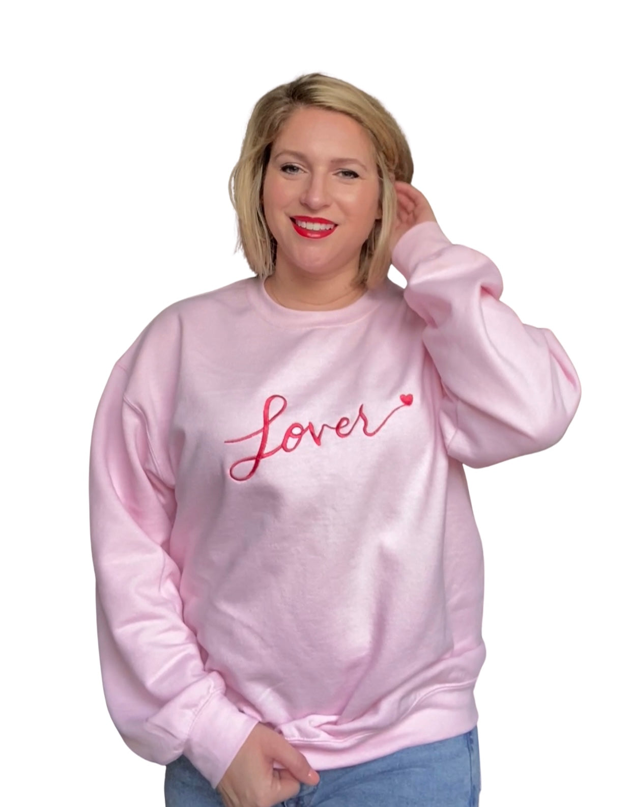 Lover Embroidered Sweatshirt