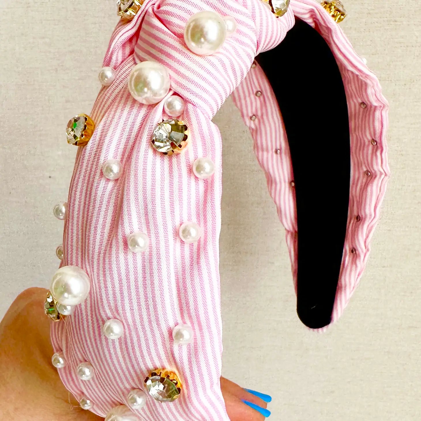 Preppy Pink Headband