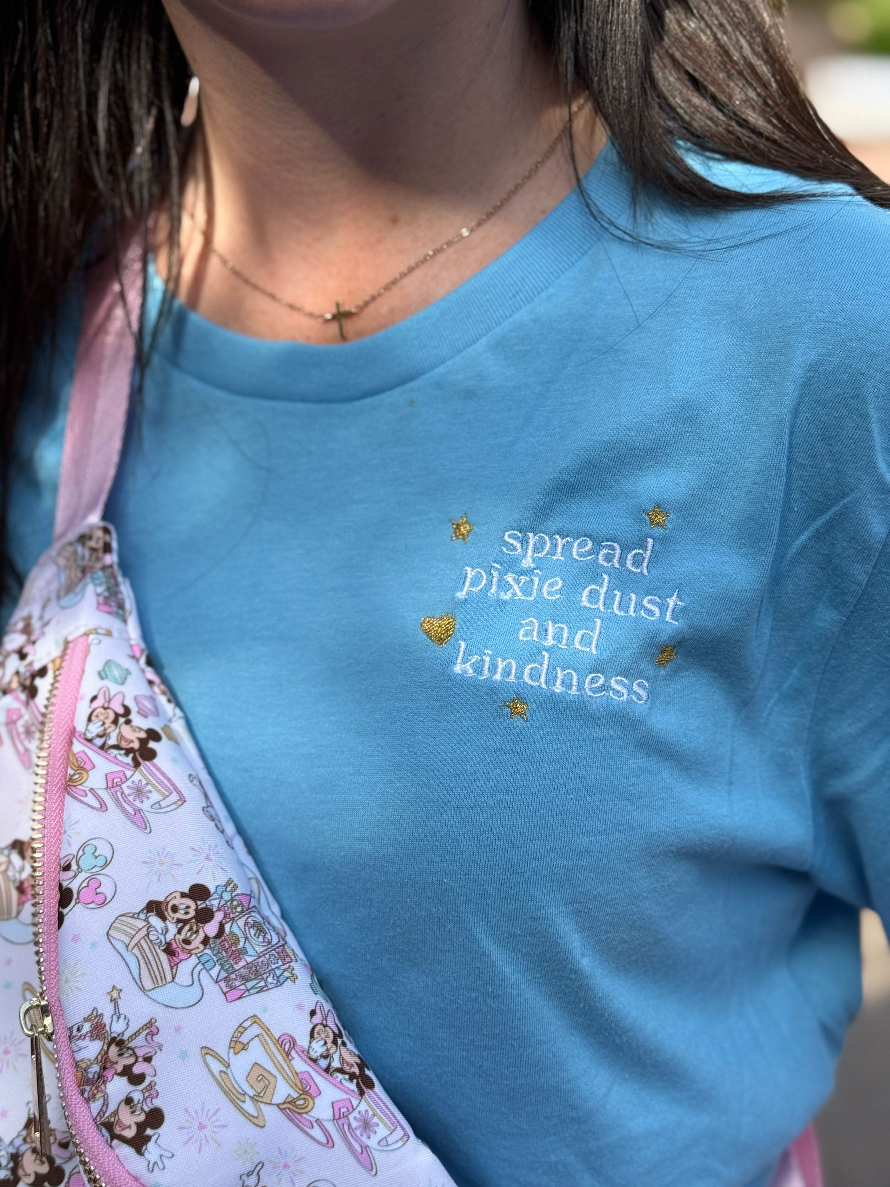 Spread Pixie Dust and Kindness Crewneck T-Shirt