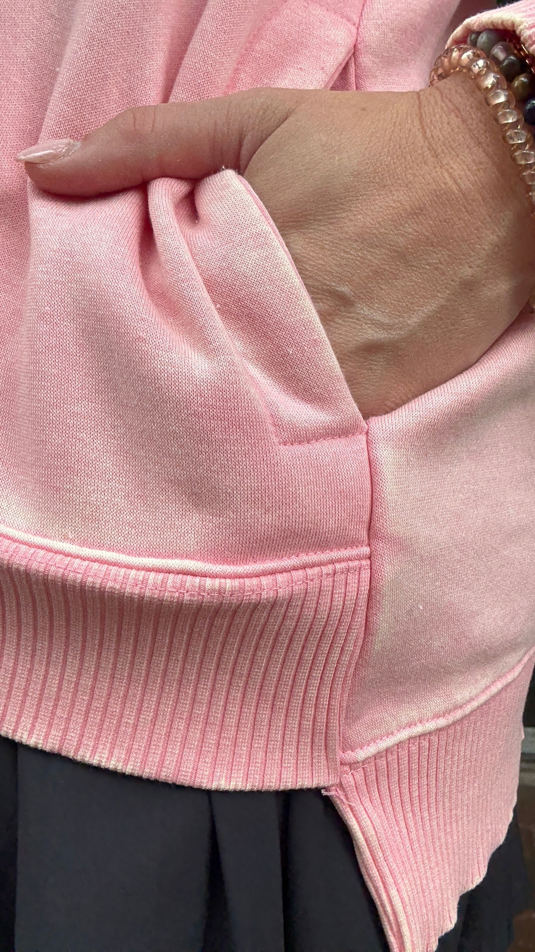 Very Merry Pink Gingerbread Sweatshirt