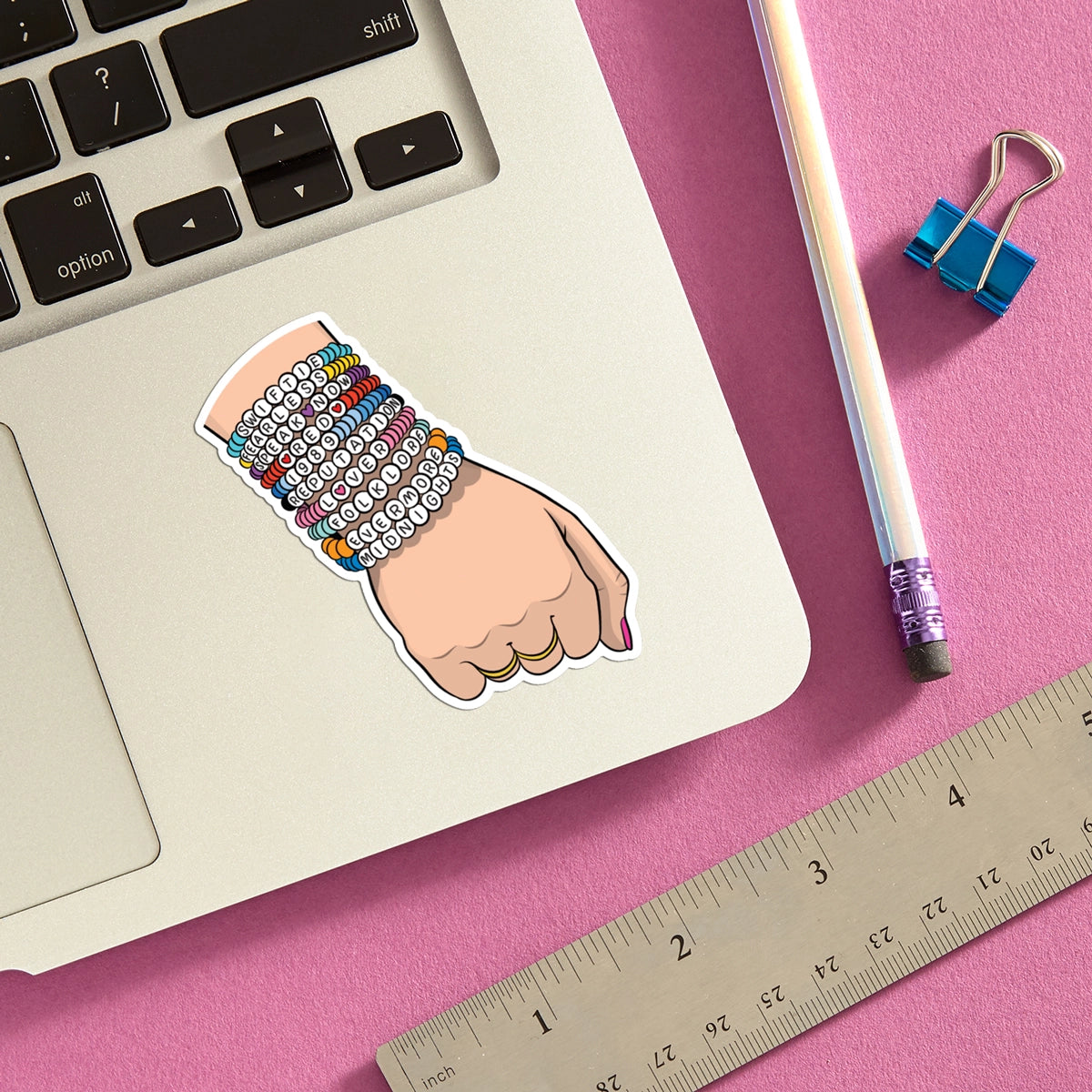 Eras Friendship Bracelet Sticker
