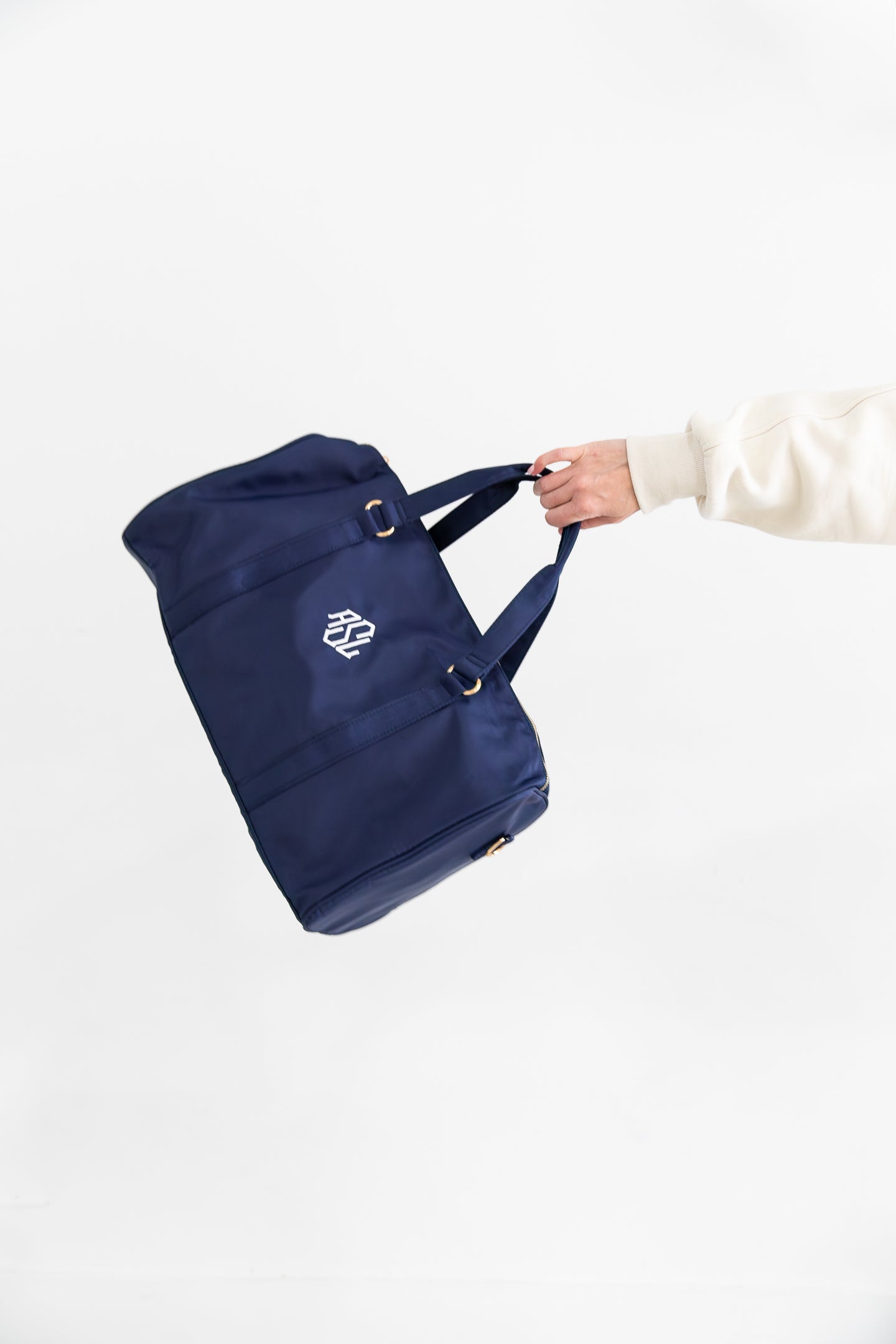 Monogrammed Weekender Duffel Bag