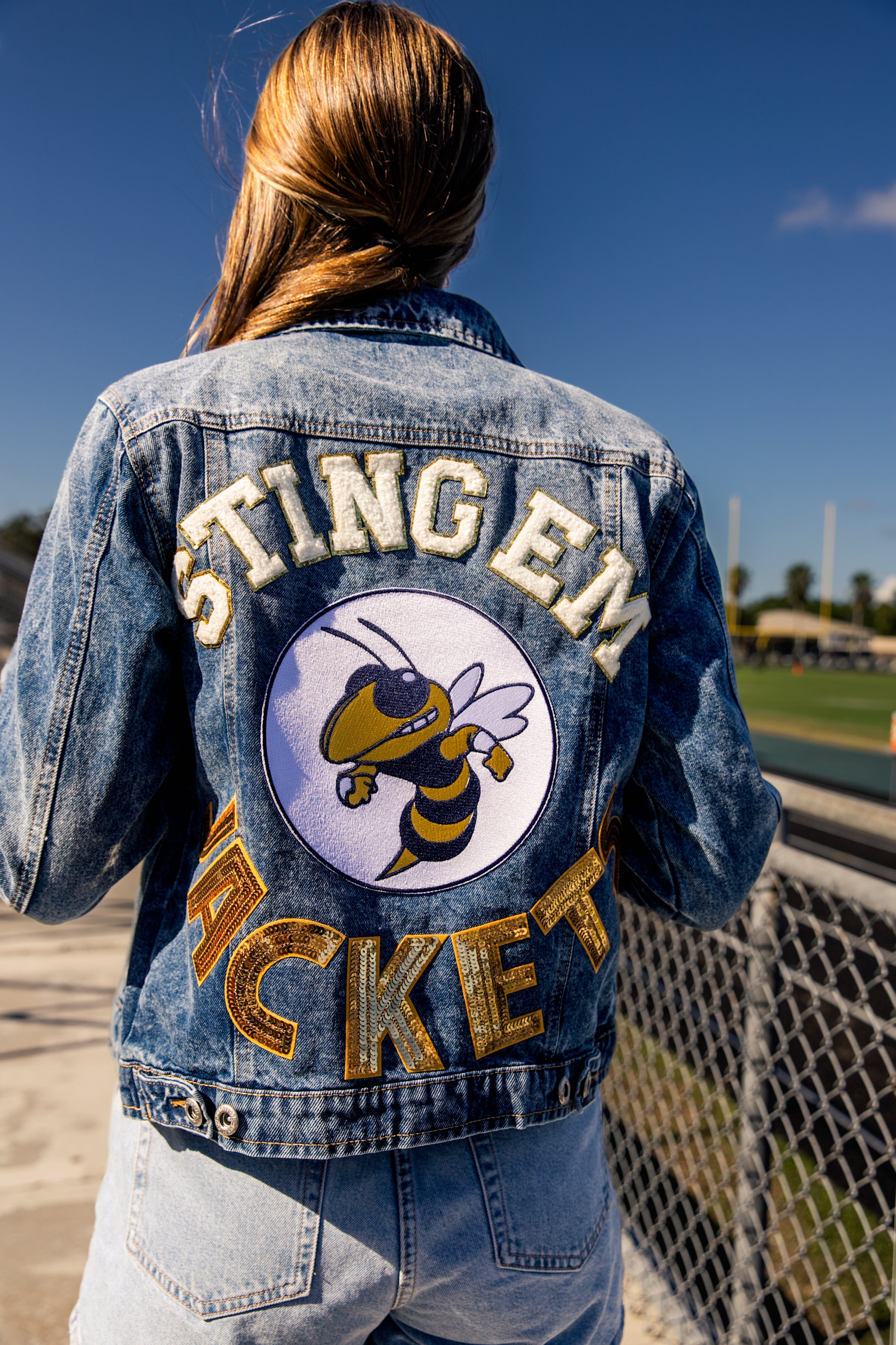 Georgia Tech Custom Denim Jacket - Limited Release