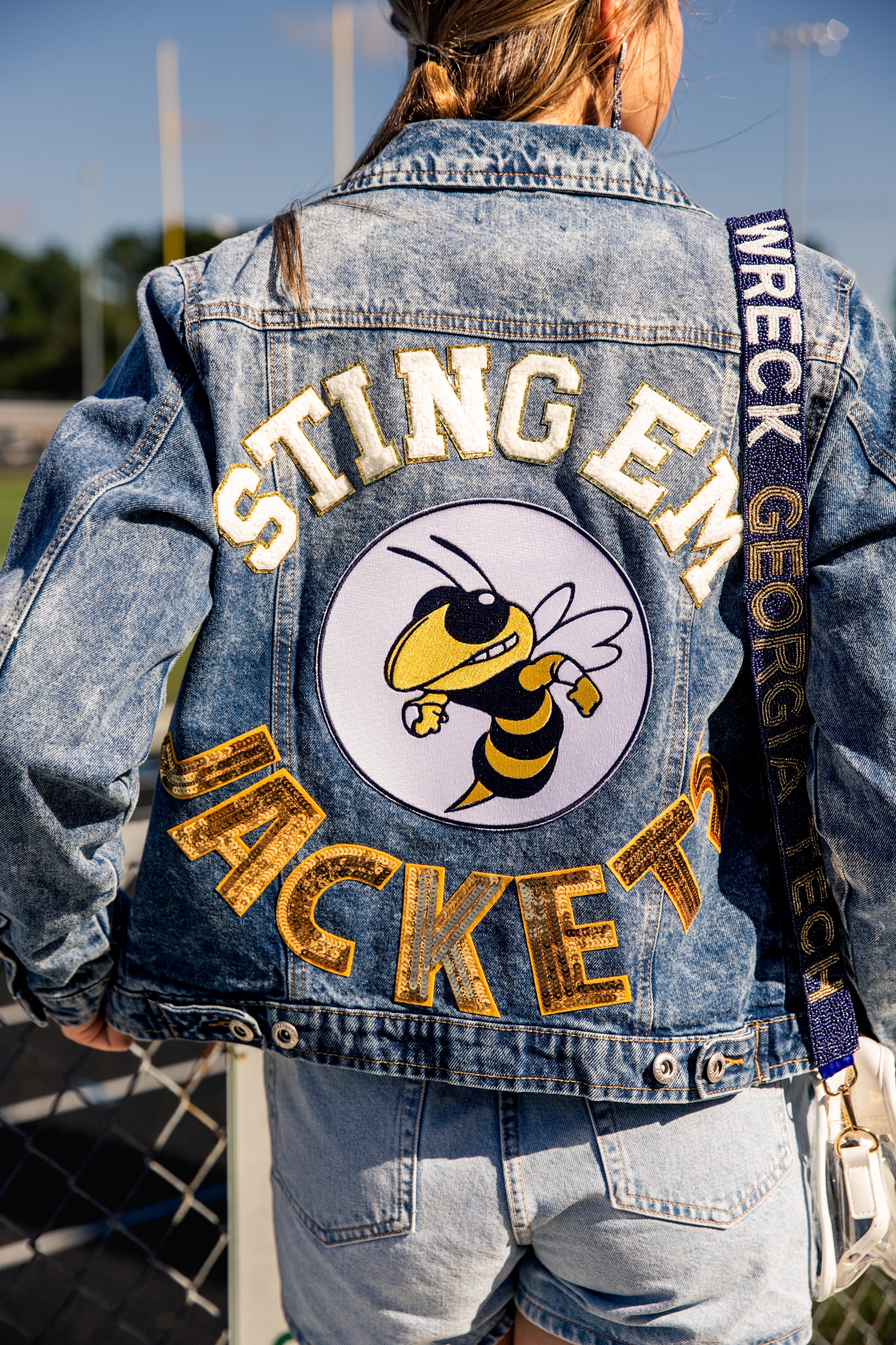 Georgia Tech Custom Denim Jacket - Limited Release