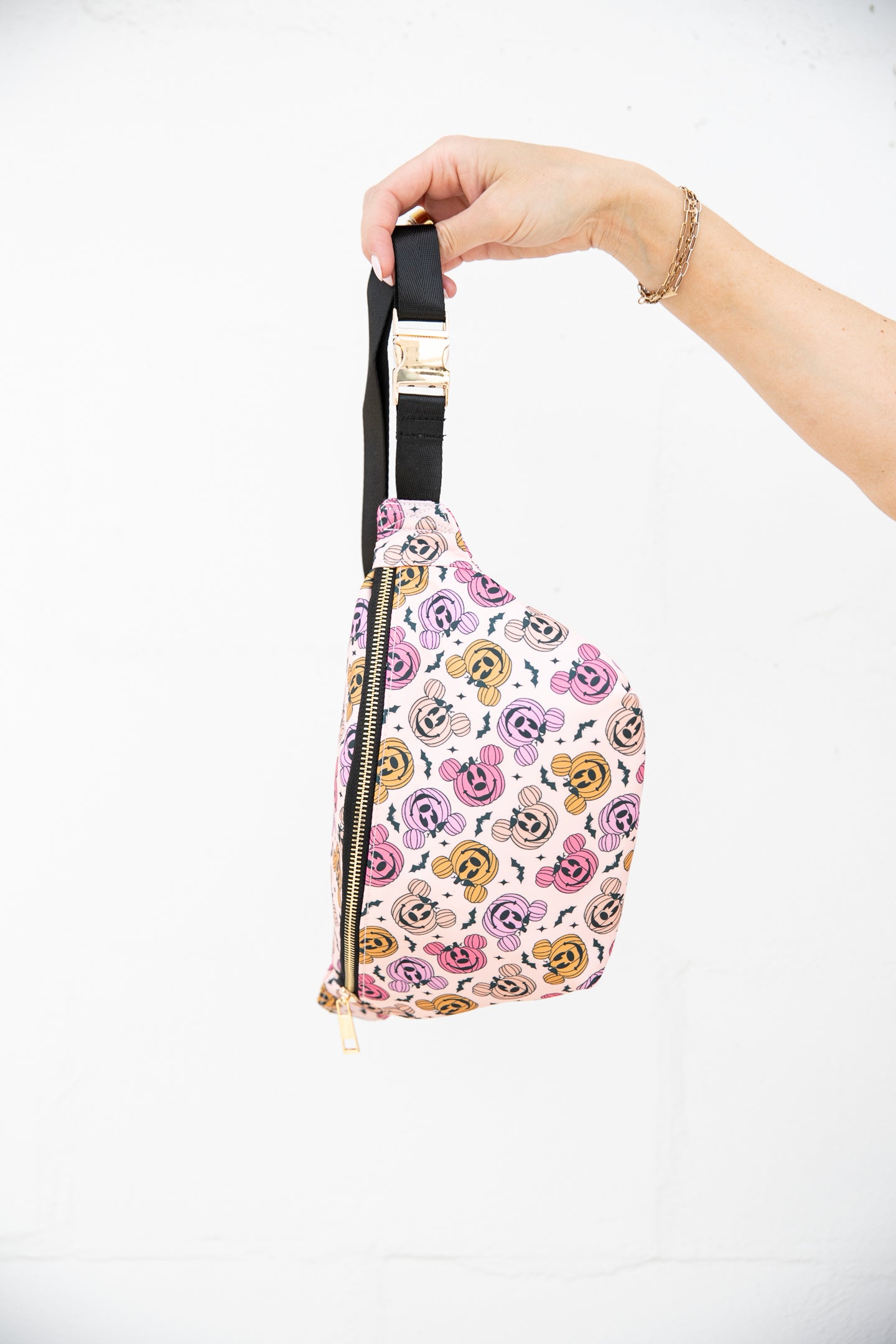 Halloween Pumpkin Mickey Jumbo Fanny Pack Belt Bag