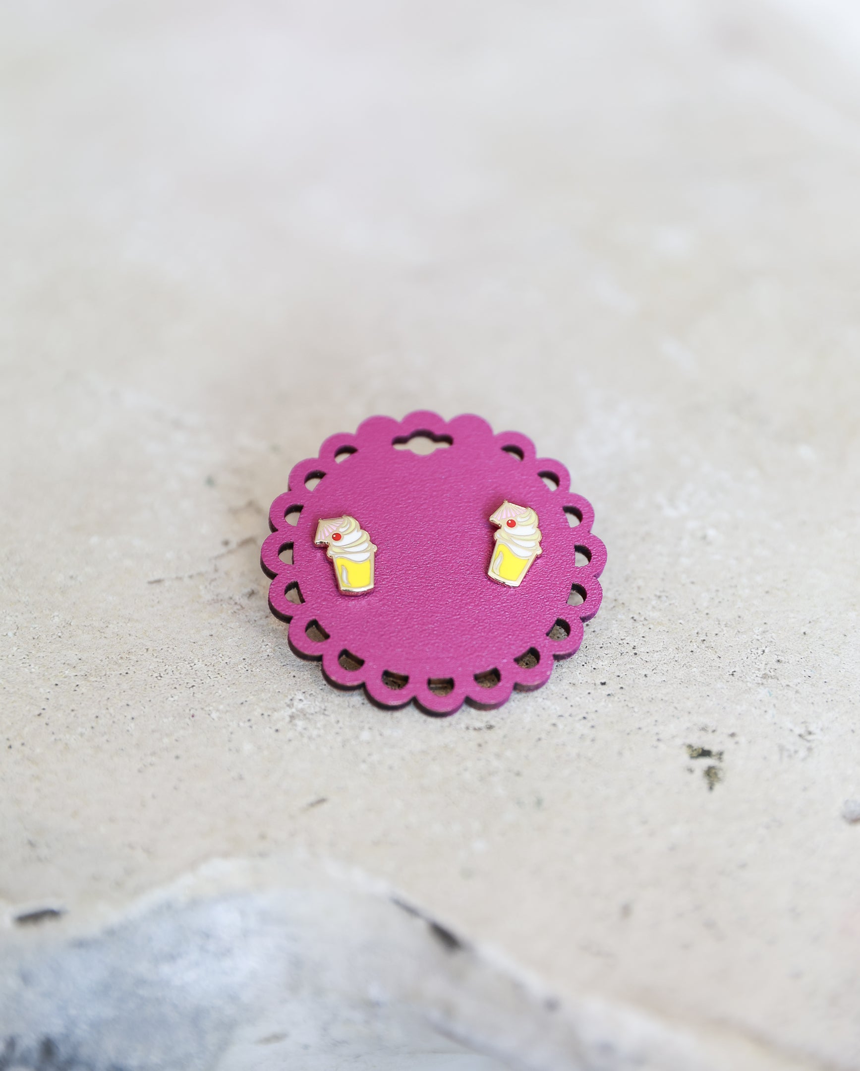 Pineapple Float Earrings