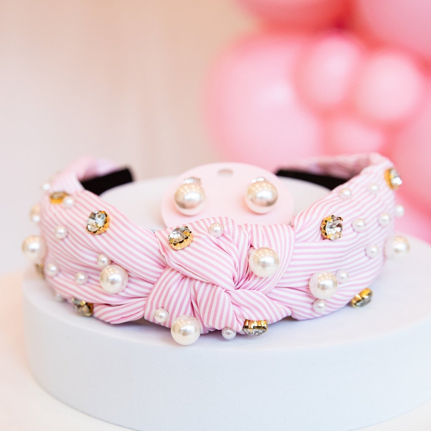 Preppy Pink Headband