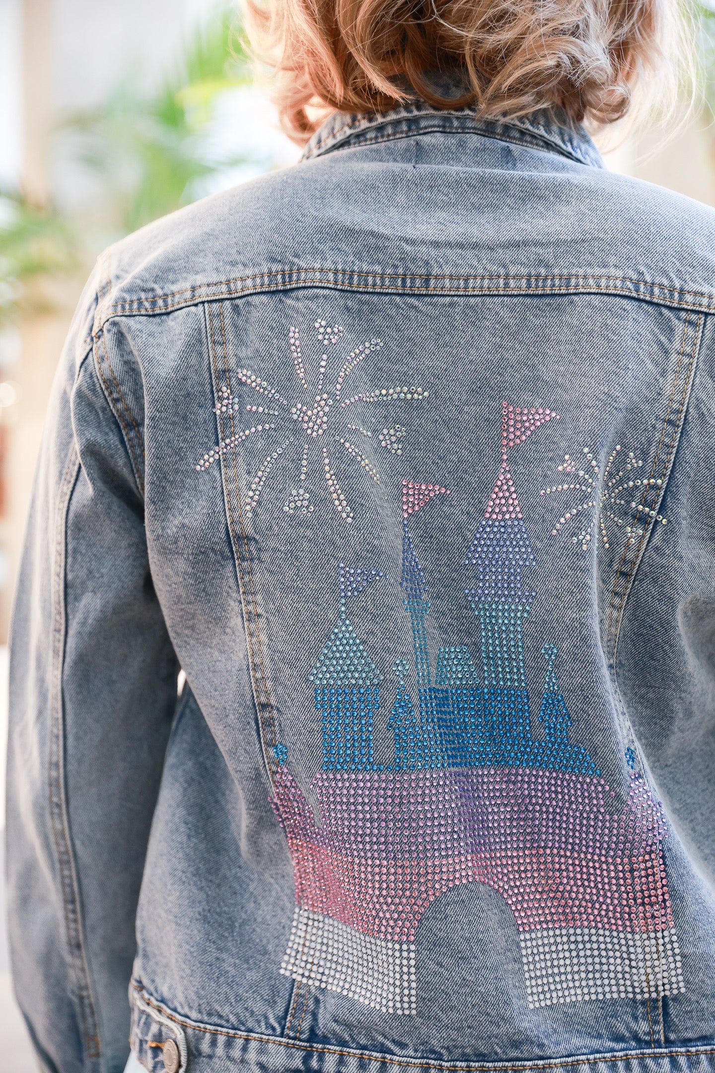 Crystal Castle Denim Jacket