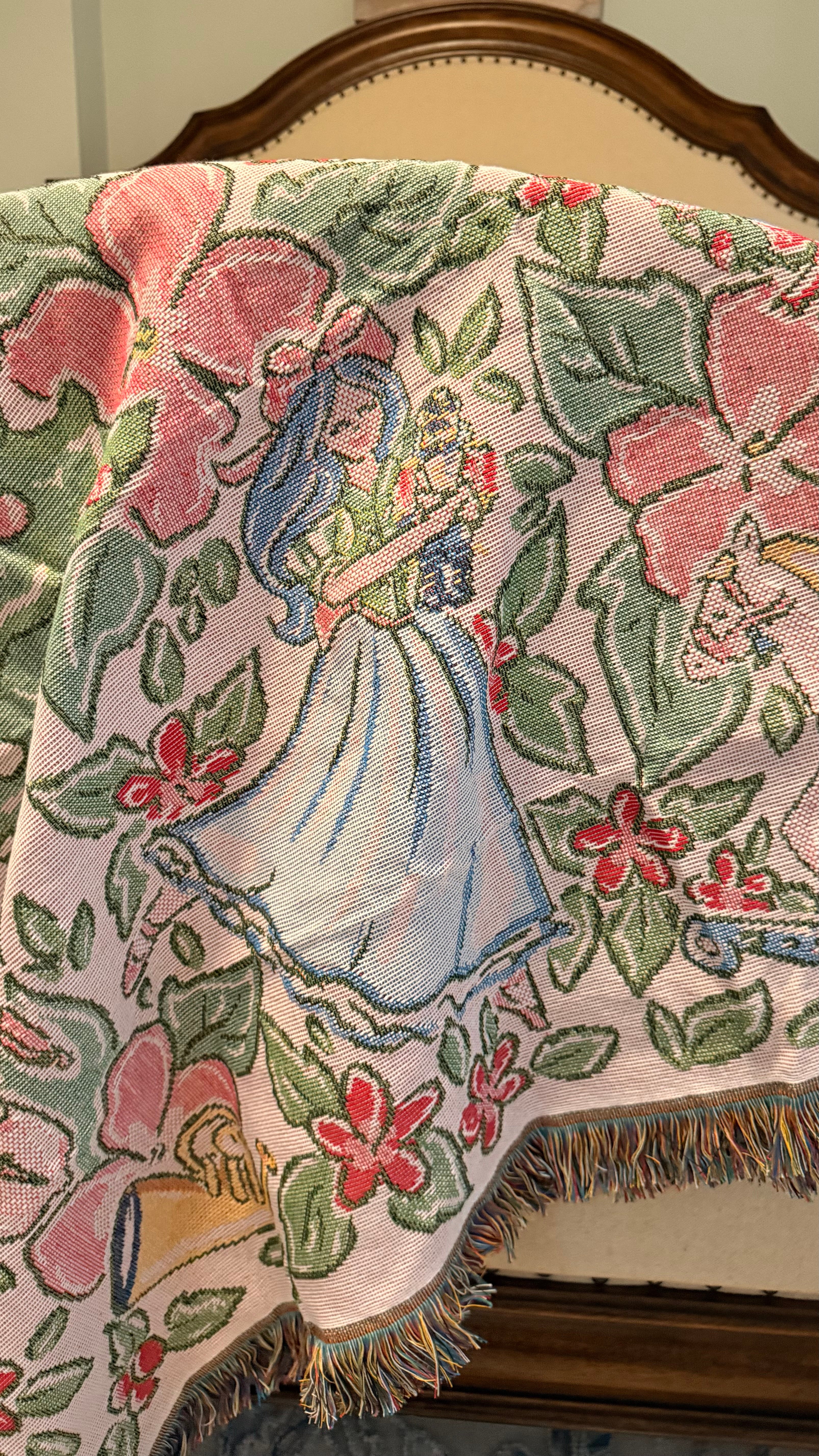 Nutcracker in Bloom Woven Blanket