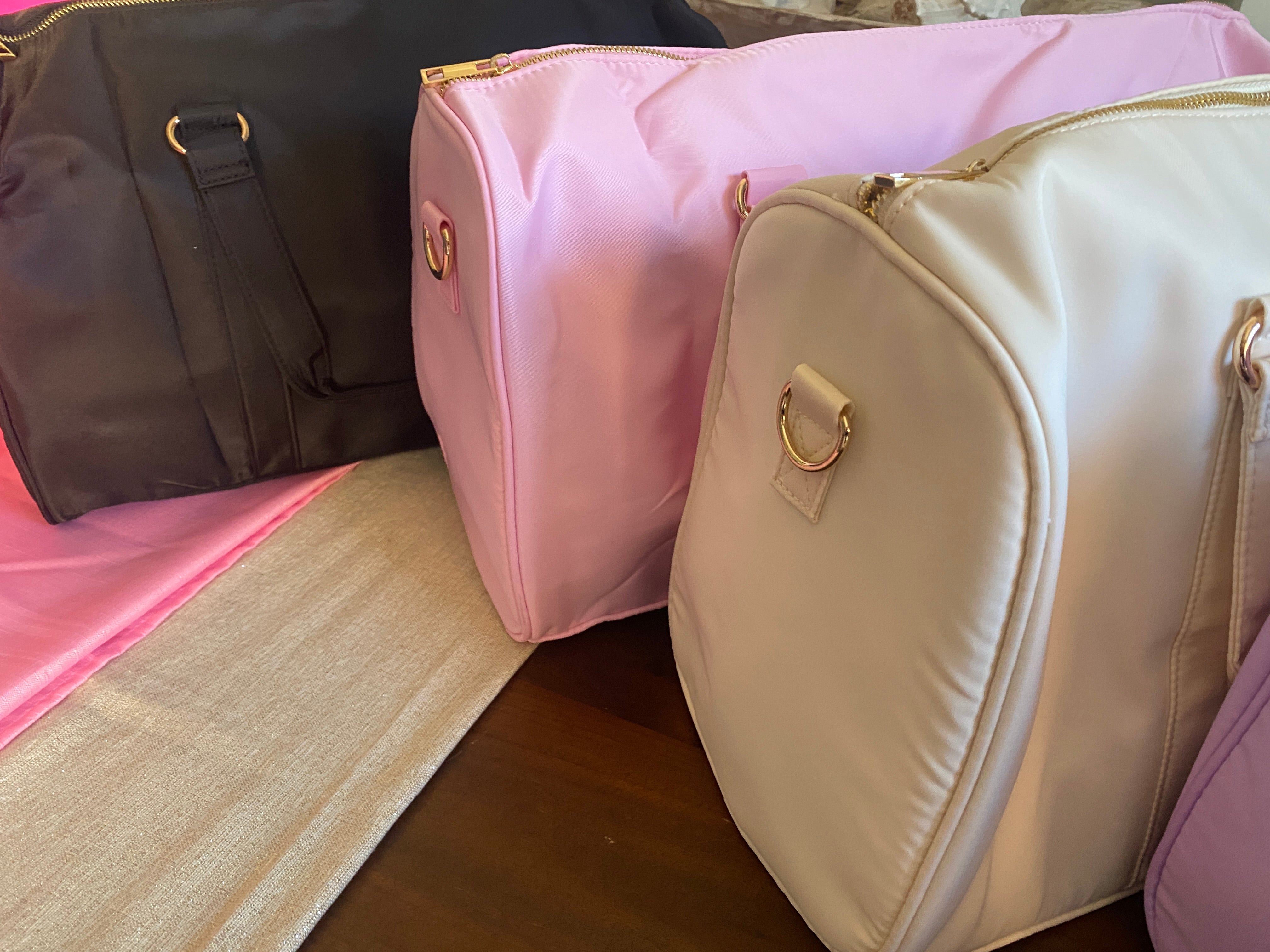 Monogrammed Weekender Duffel Bag