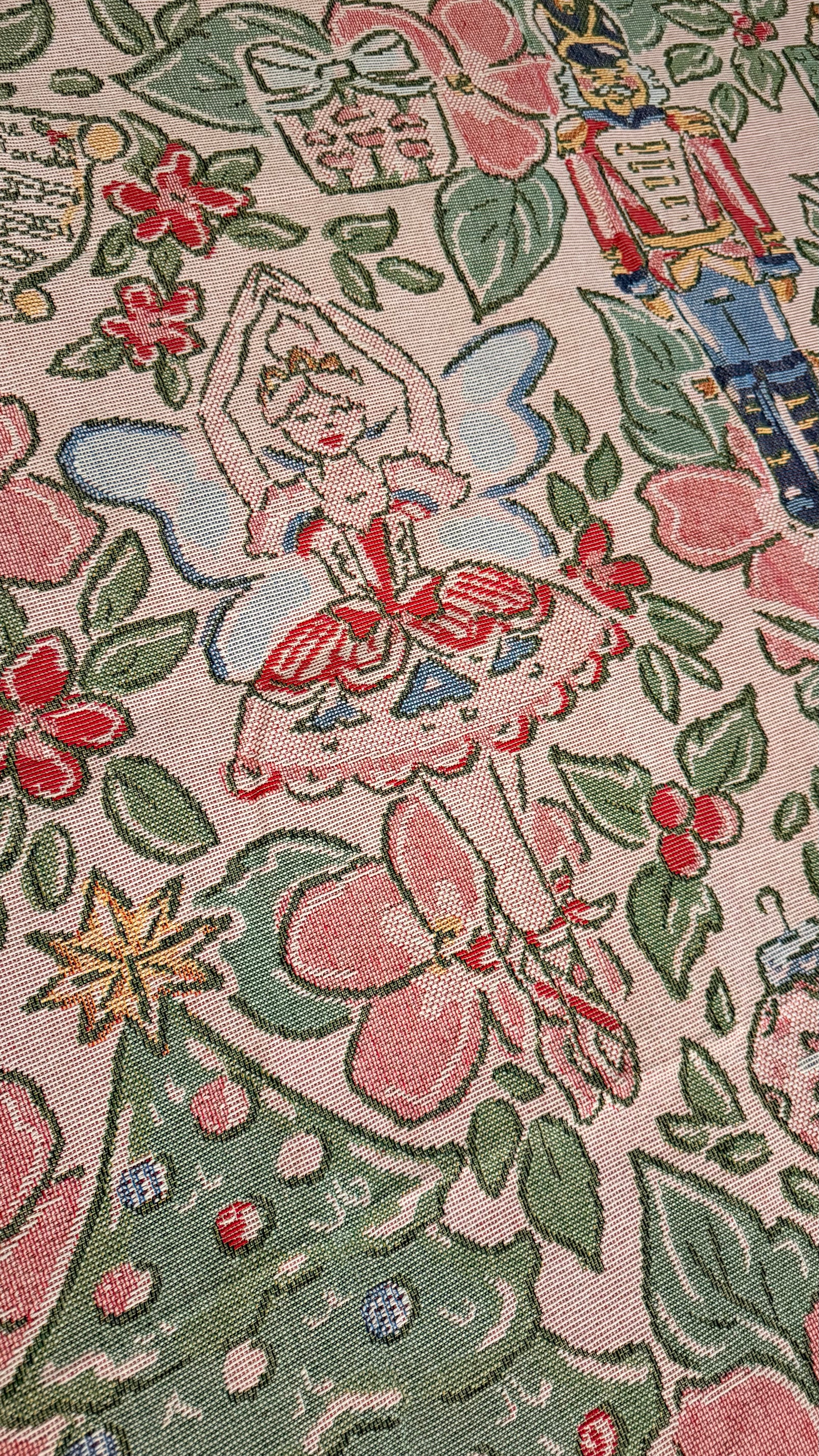 Nutcracker in Bloom Woven Blanket