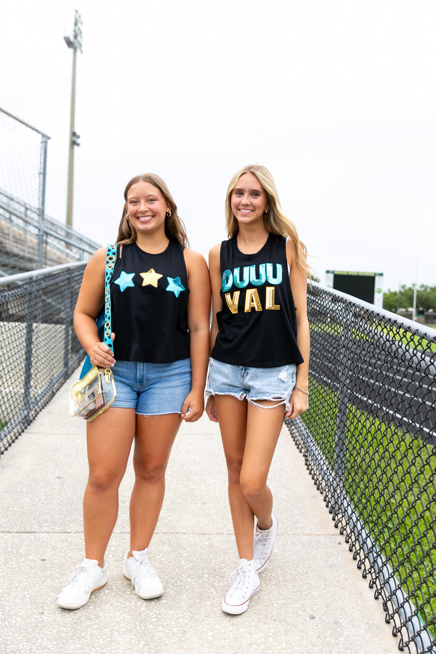 Jacksonville Jaguars Clear Bag and Beaded Strap