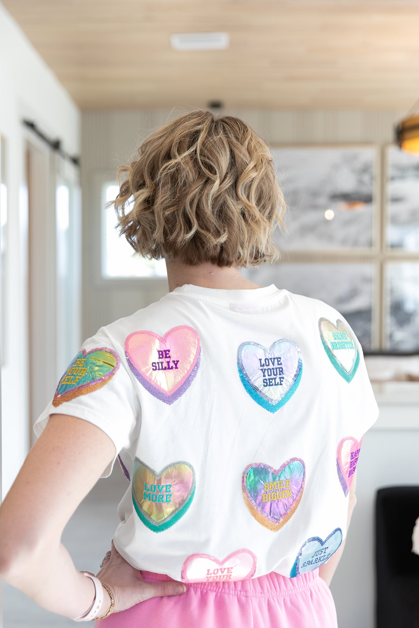 QOS Positive Hearts Tee