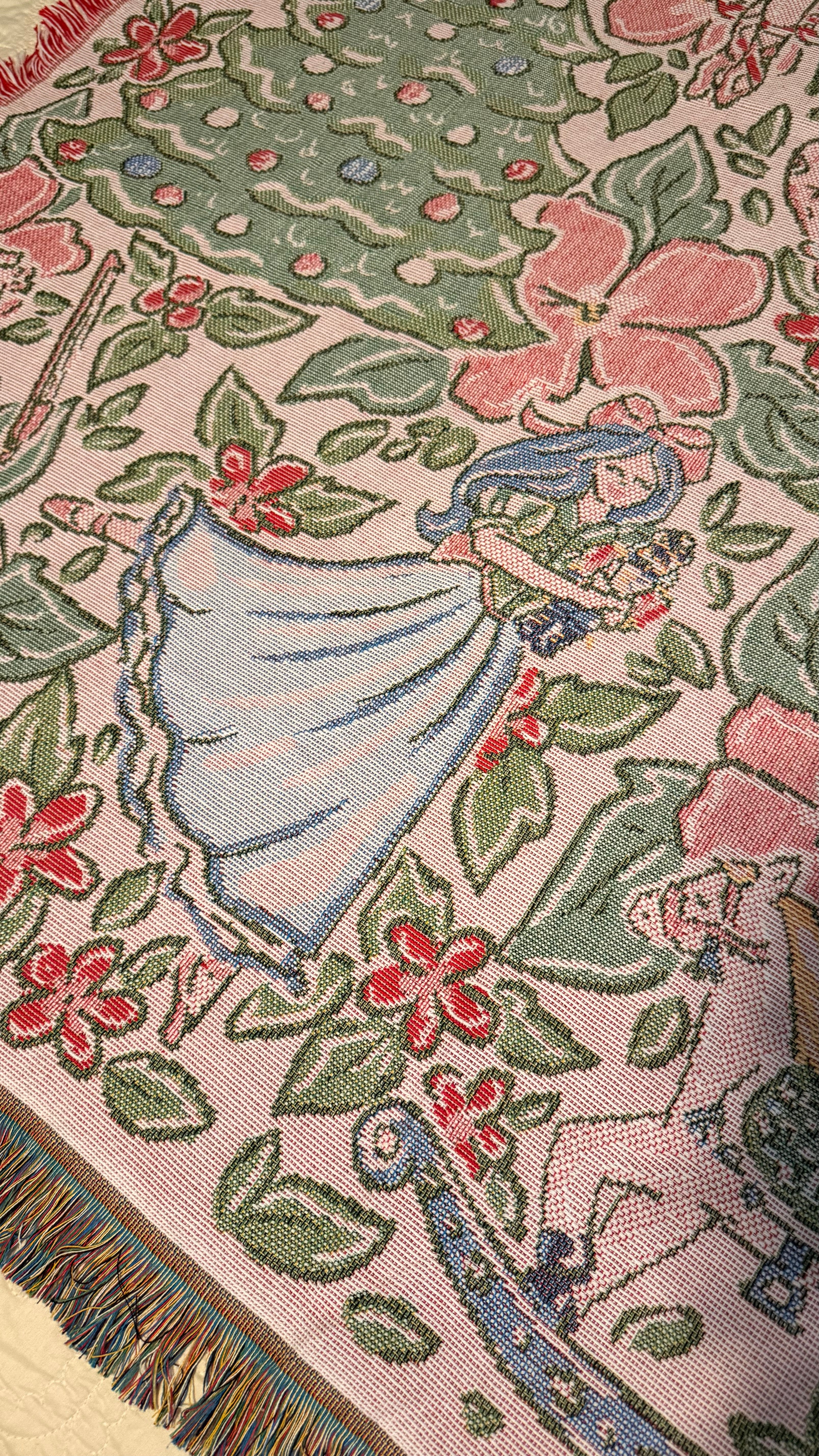 Nutcracker in Bloom Woven Blanket