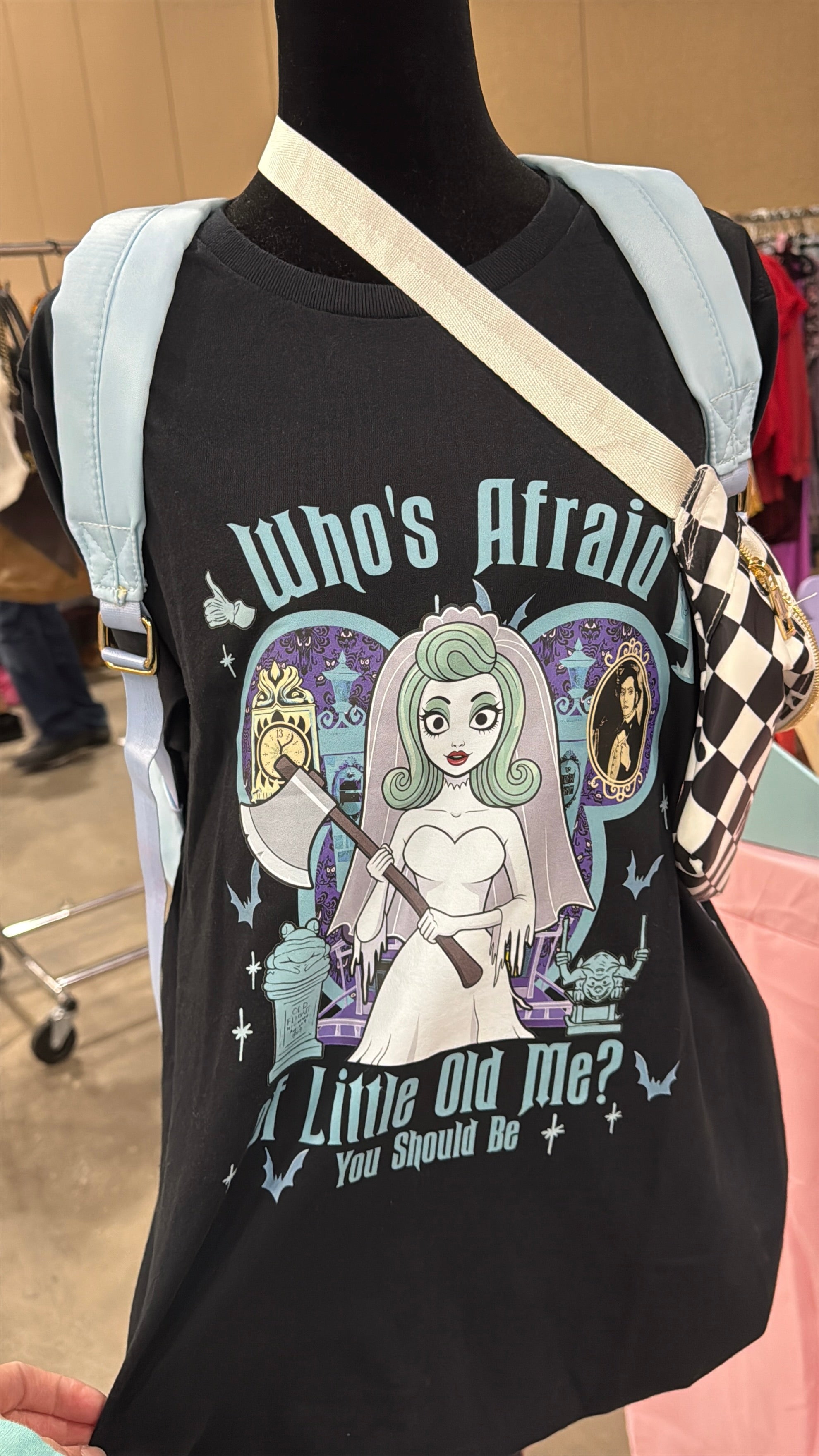 Who’s Afraid Tee – Haunted Bride Edition