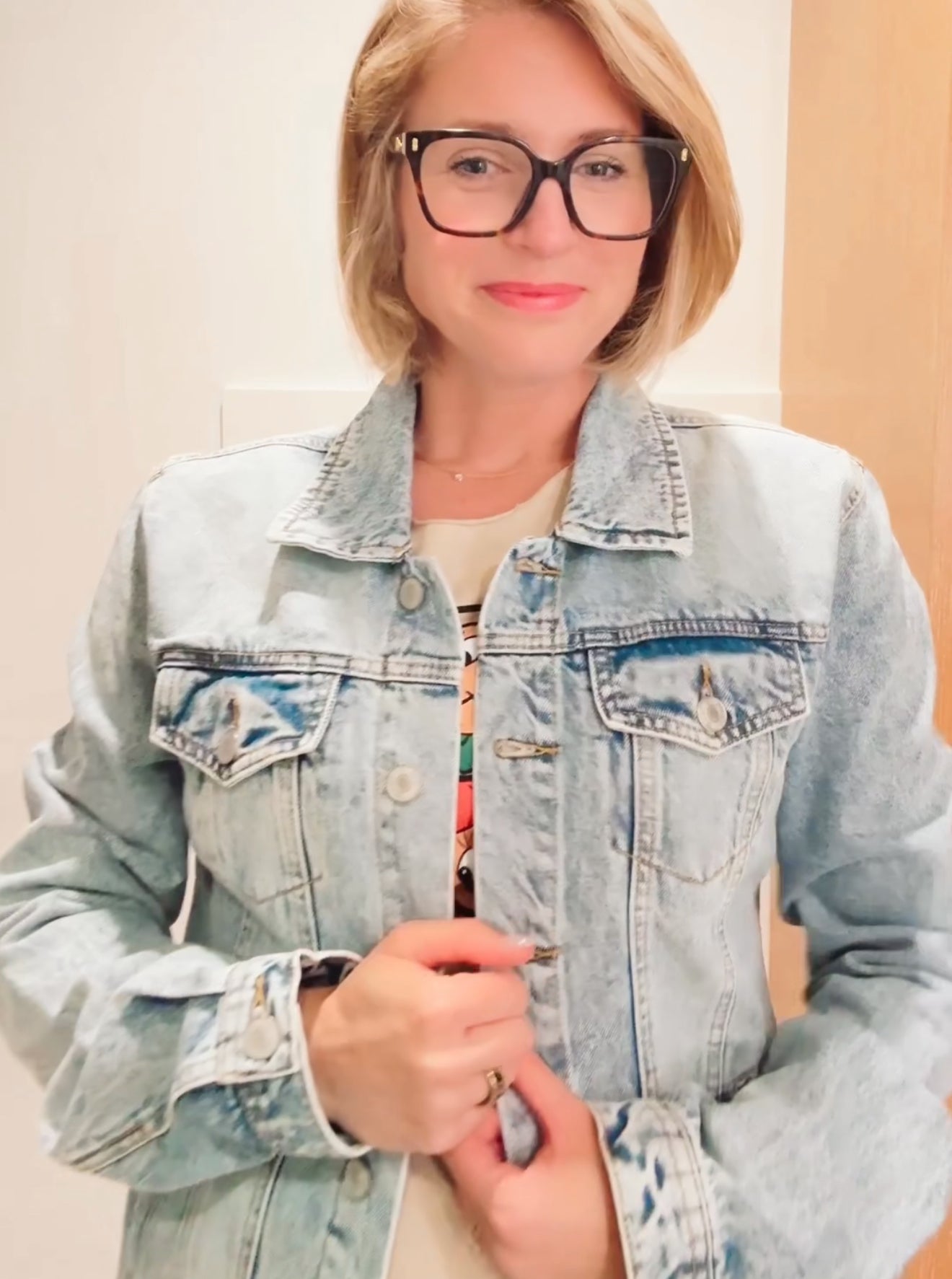 Big Face Denim Jacket