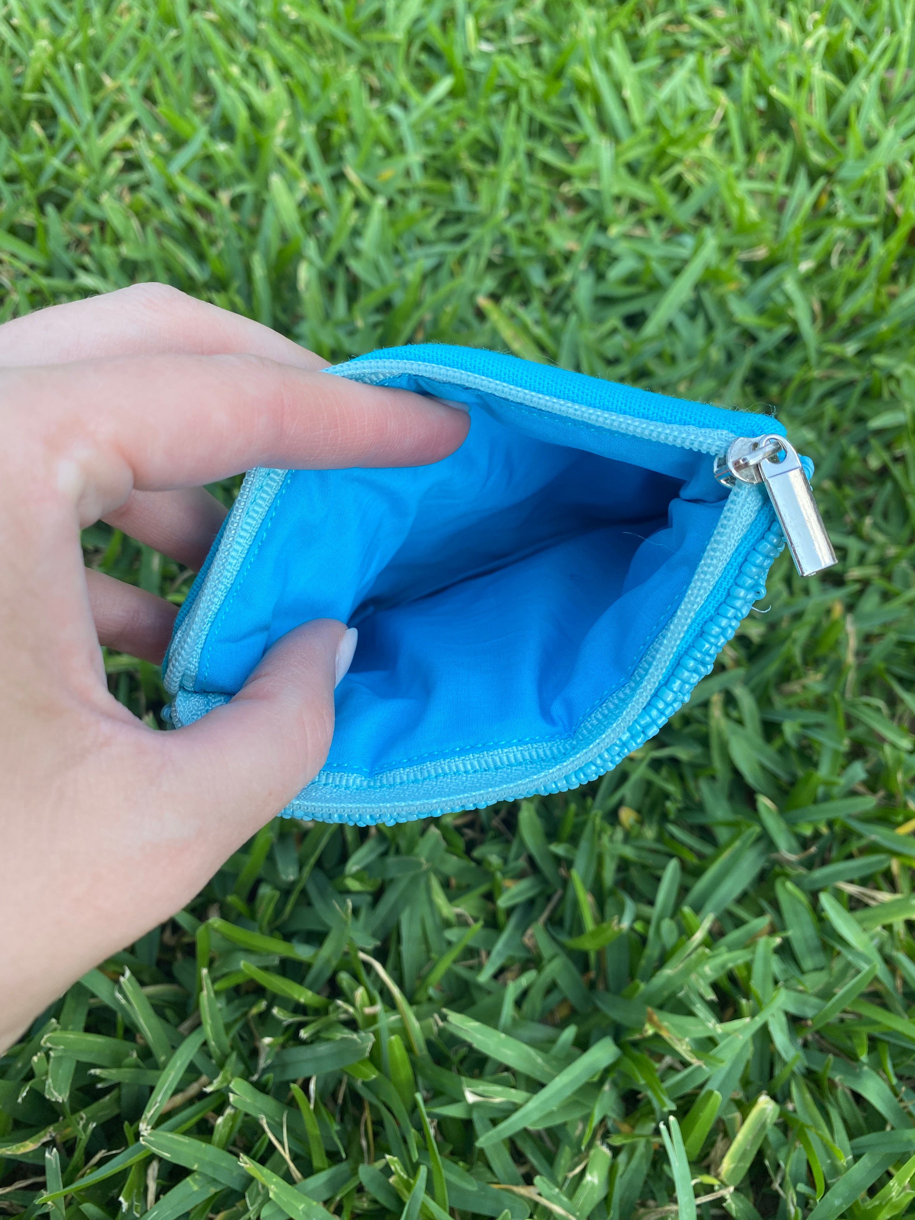 Beaded ATL Braves Coin Purse