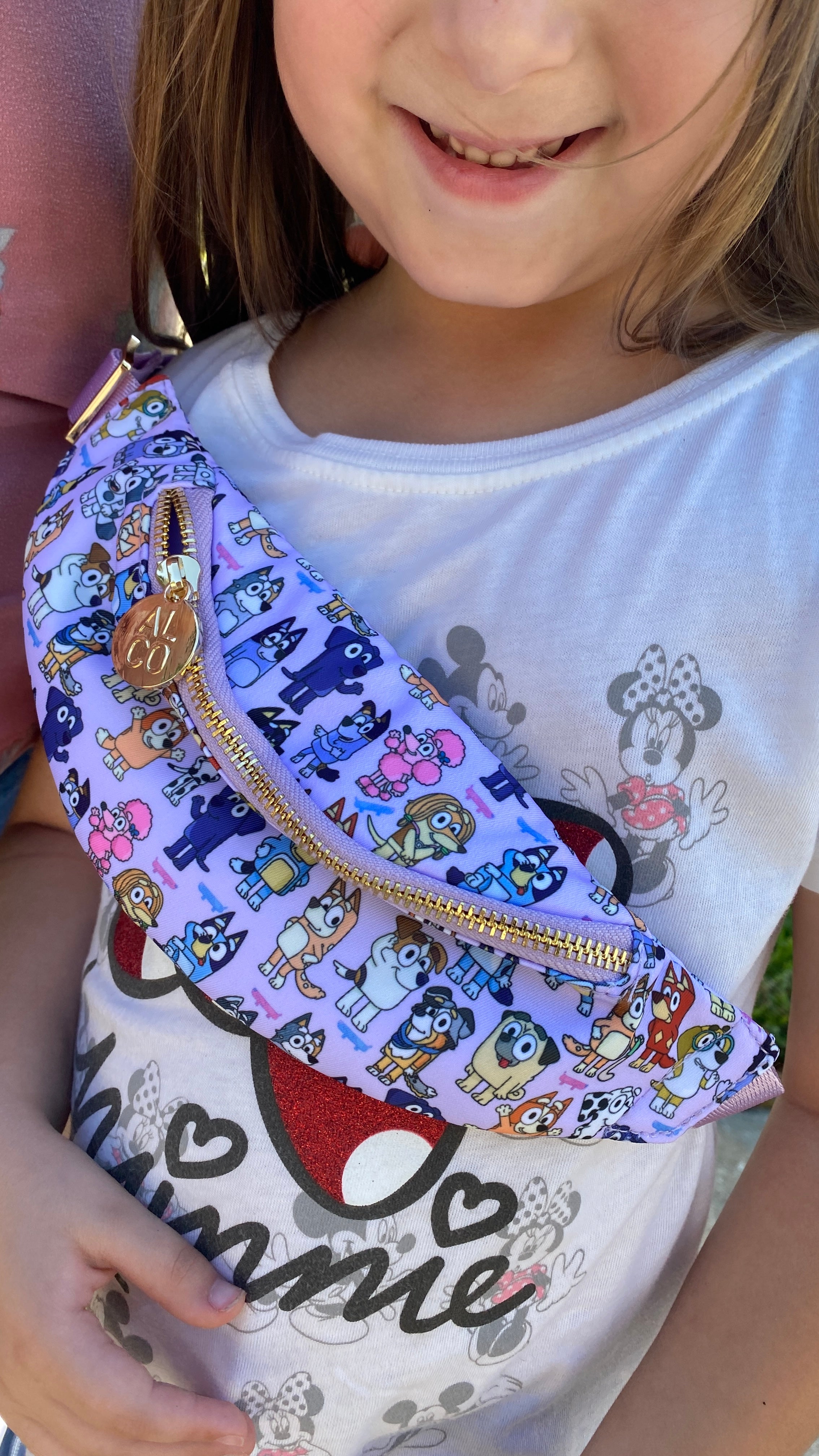 Blue Dog Mini Fanny Pack