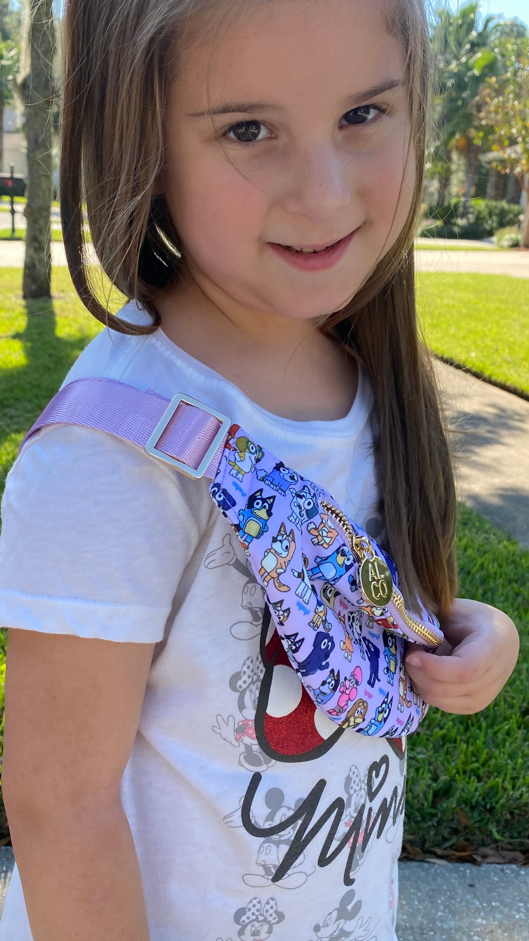 Blue Dog Mini Fanny Pack