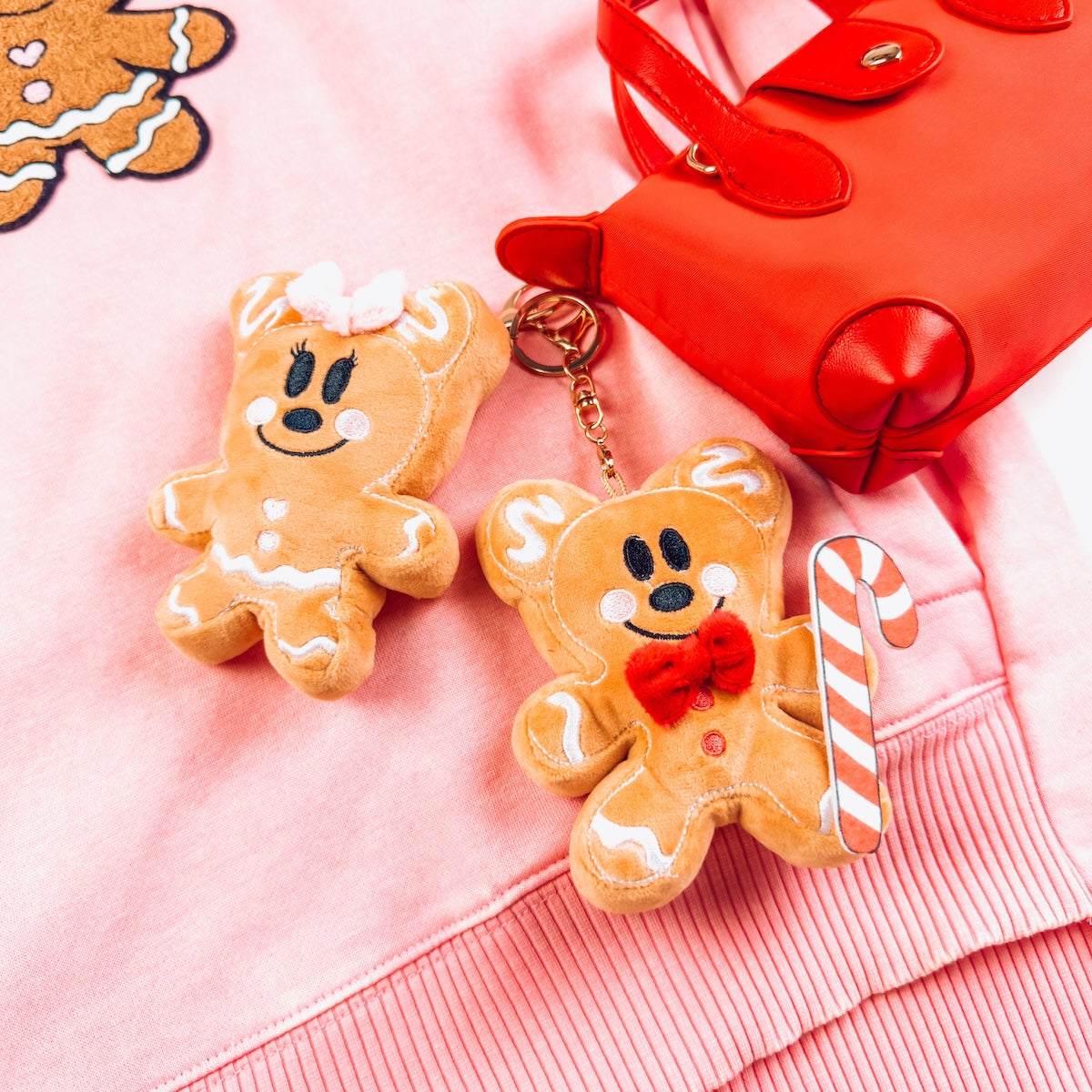 Very Merry Gingerbread Plush Bag Charms