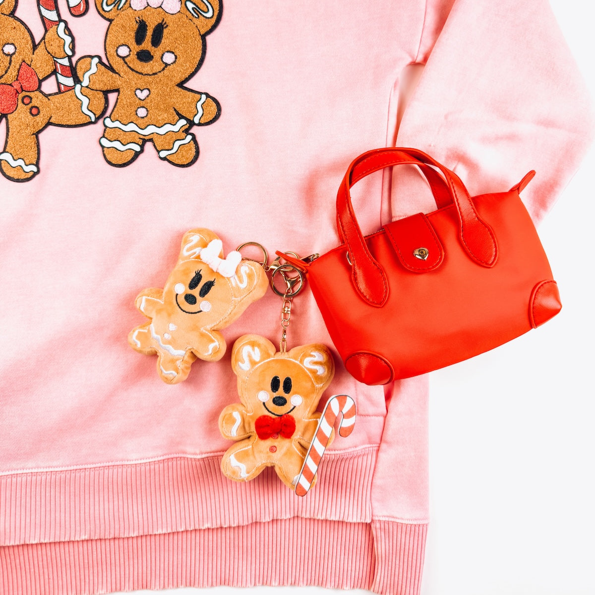 Very Merry Gingerbread Plush Bag Charms