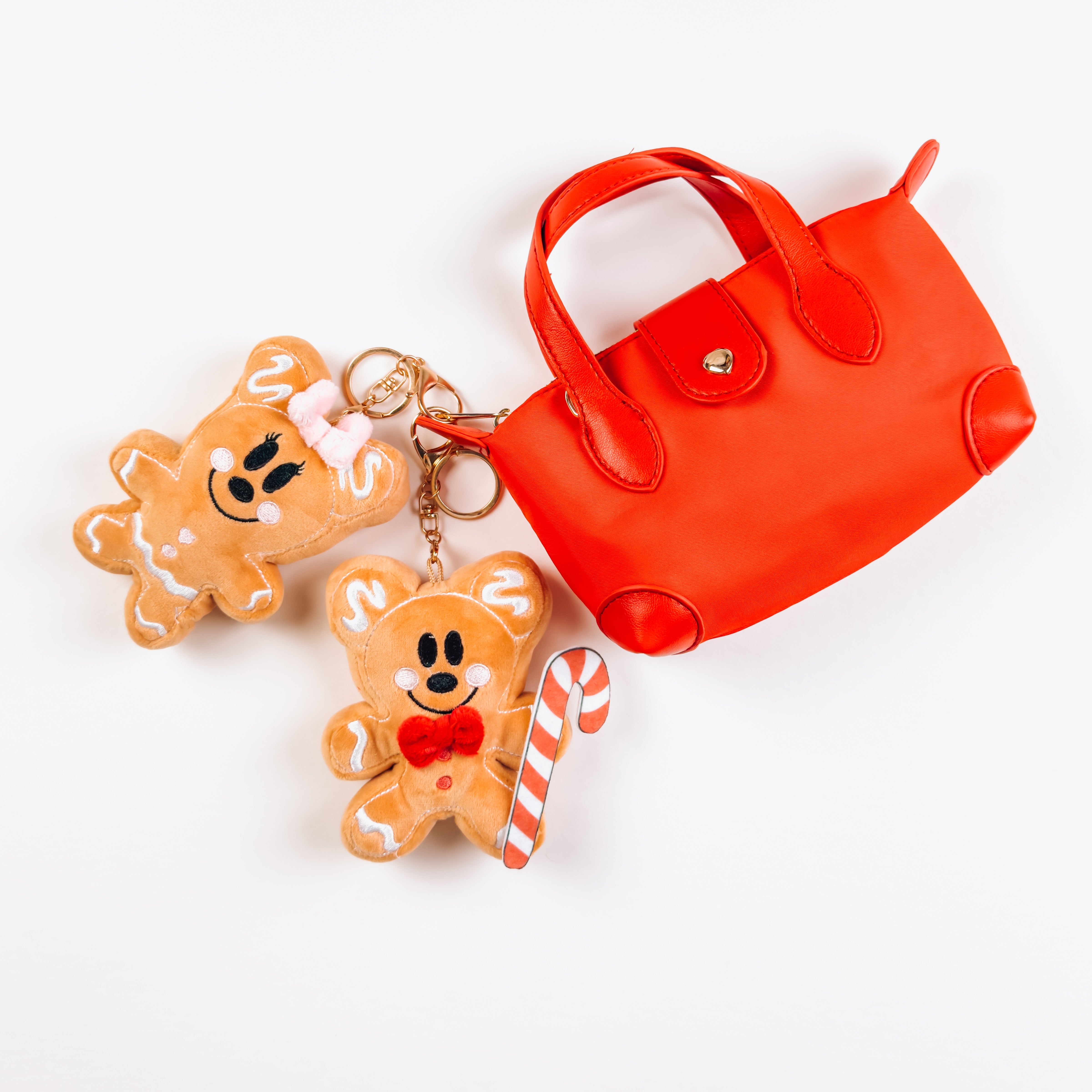 Very Merry Gingerbread Plush Bag Charms