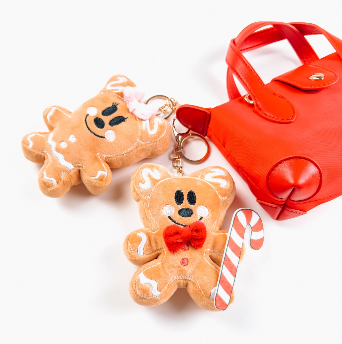 Very Merry Gingerbread Plush Bag Charms