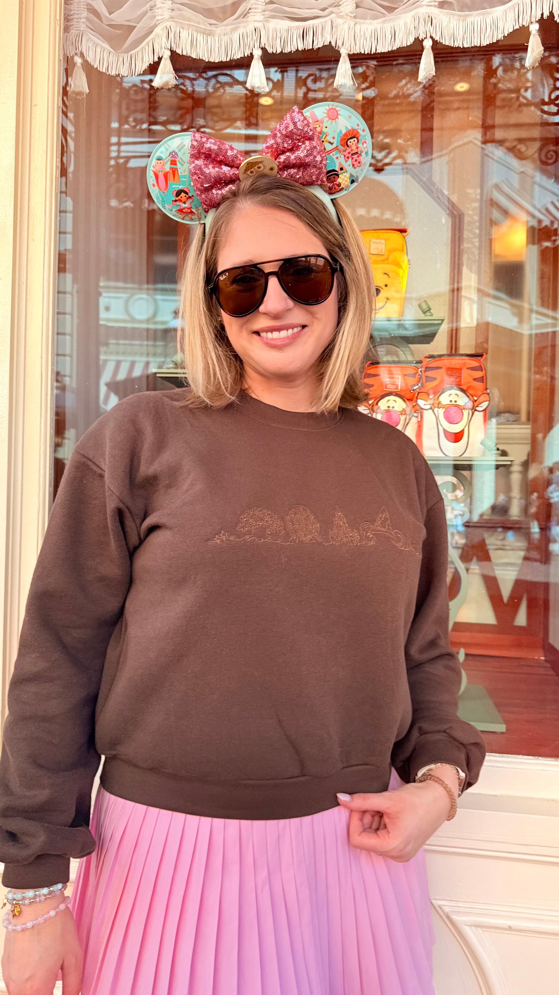 Park Icons Tonal Embroidered Sweatshirt